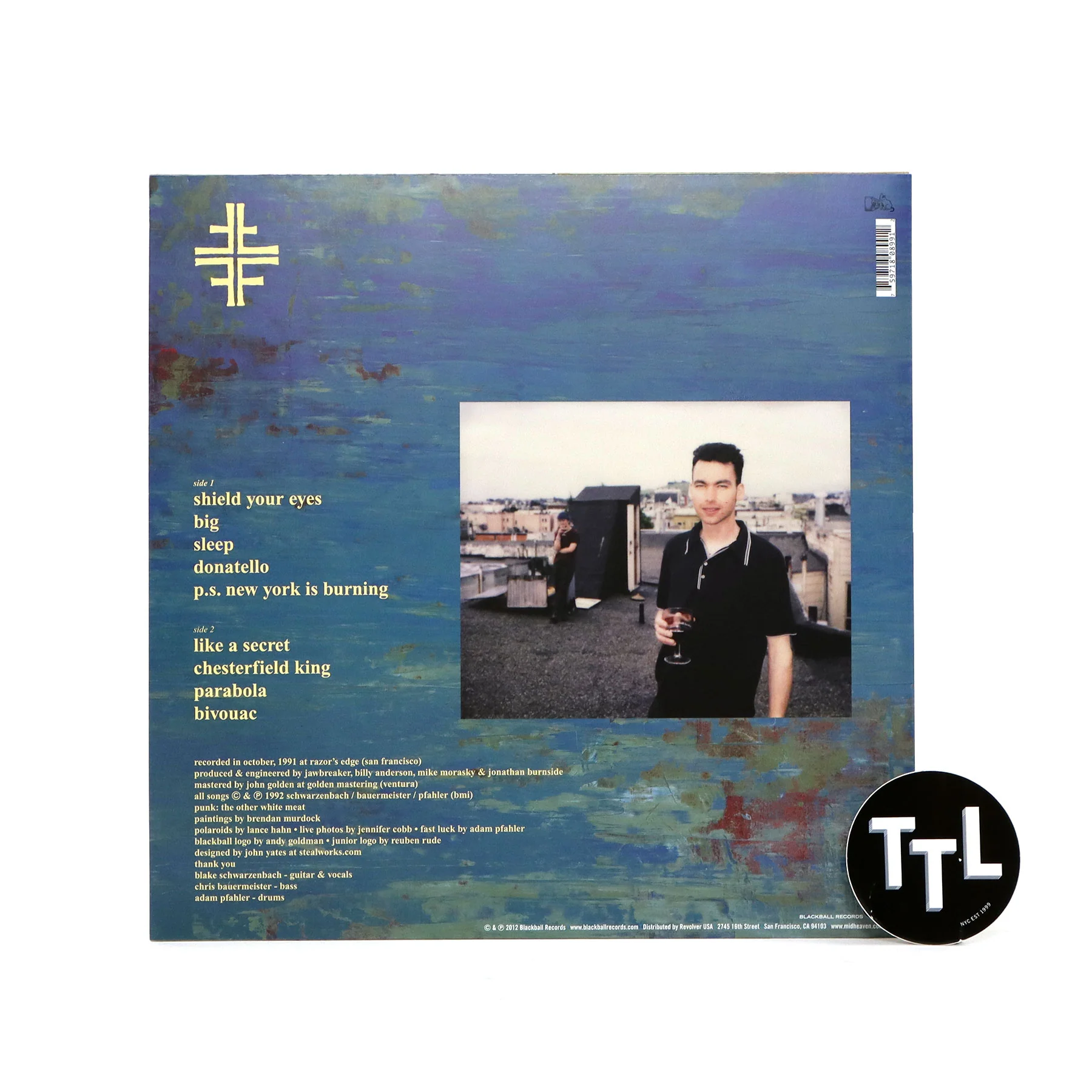 Jawbreaker: Bivouac (Green Colored Vinyl) Vinyl LP - Image 3