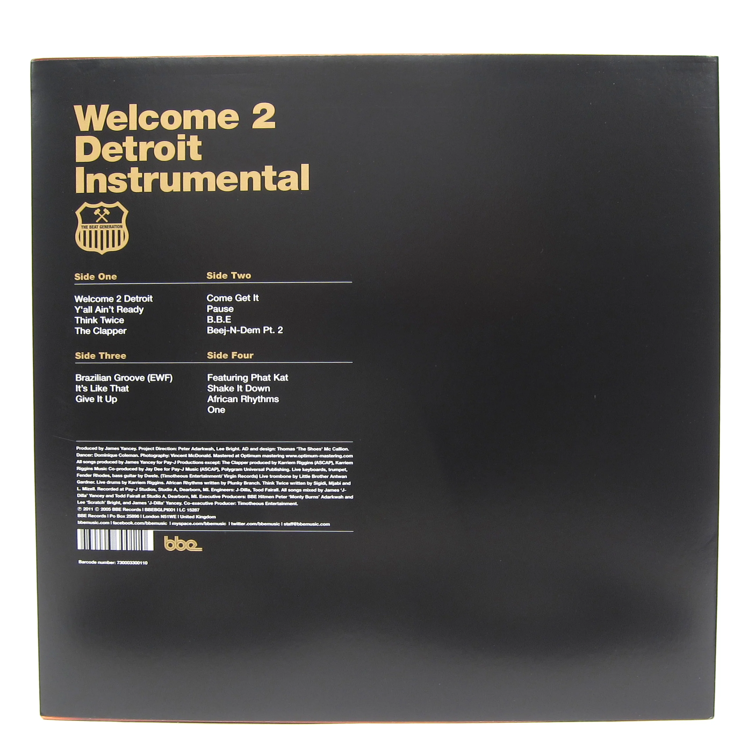 J Dilla: Welcome 2 Detroit Instrumental 2LP - Image 3