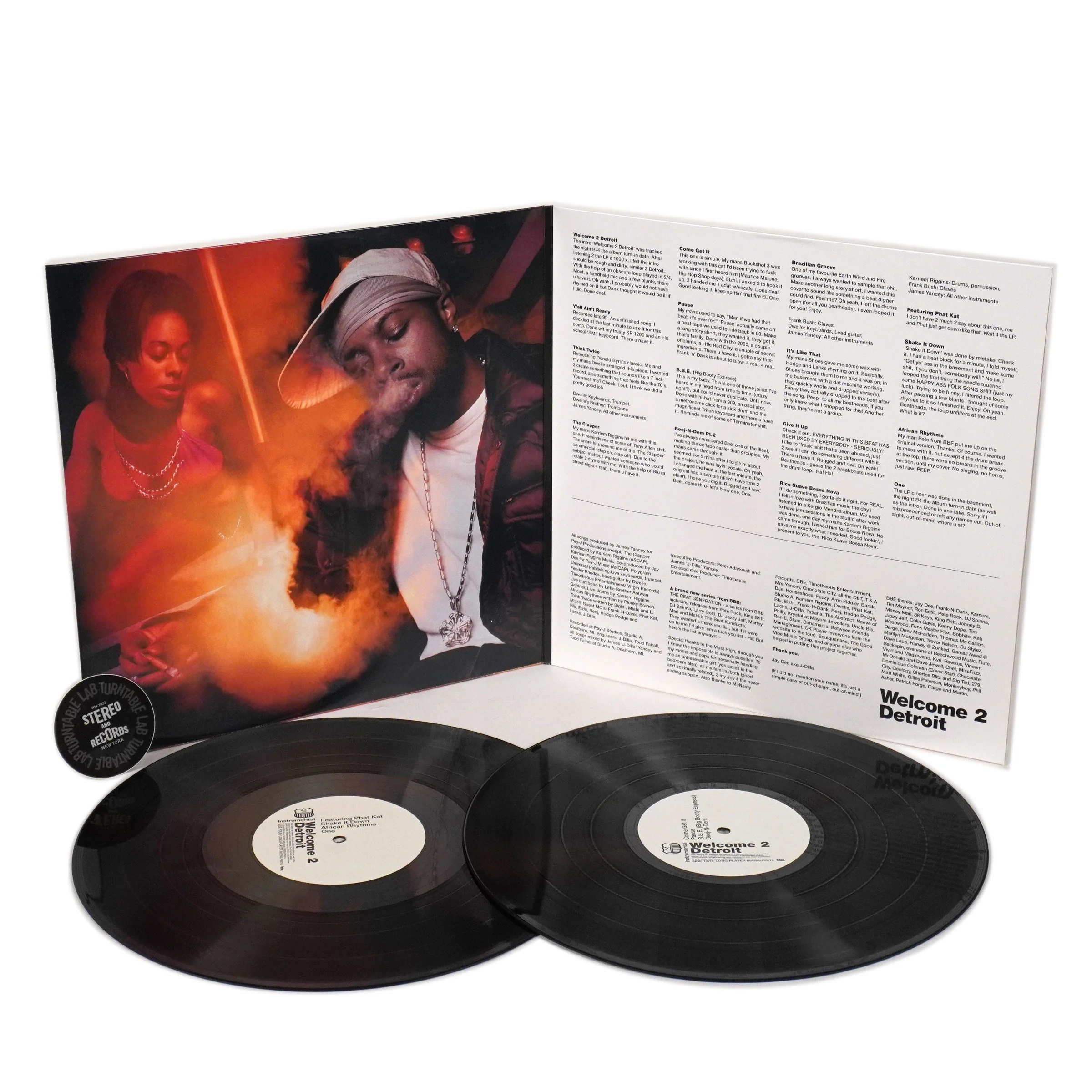 J Dilla: Welcome 2 Detroit Instrumental - Special Edition Vinyl 2LP - Image 2