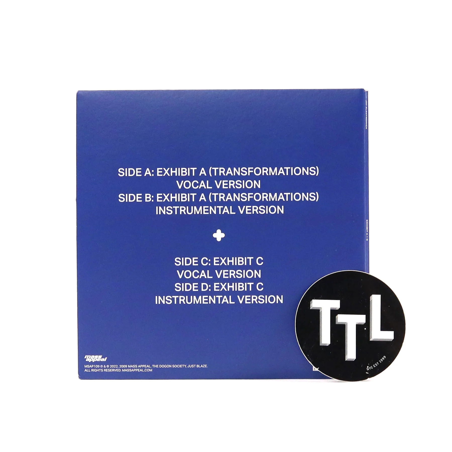 Jay Electronica: Exhibit A + C (Colored Vinyl) Vinyl 2x7" - Image 3
