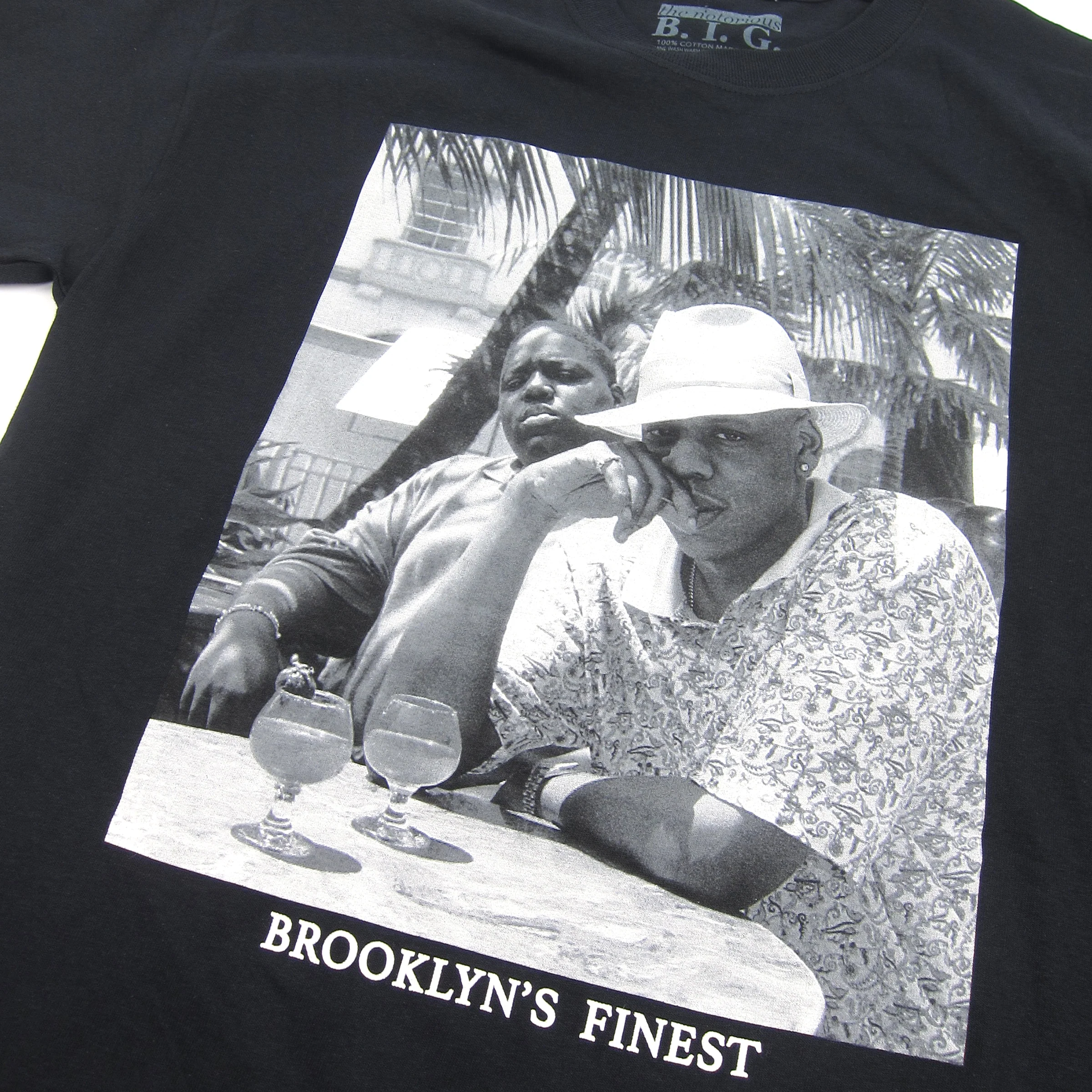 Jay-Z & Notorious B.I.G.: Brooklyn's Finest Shirt - Black - Image 2