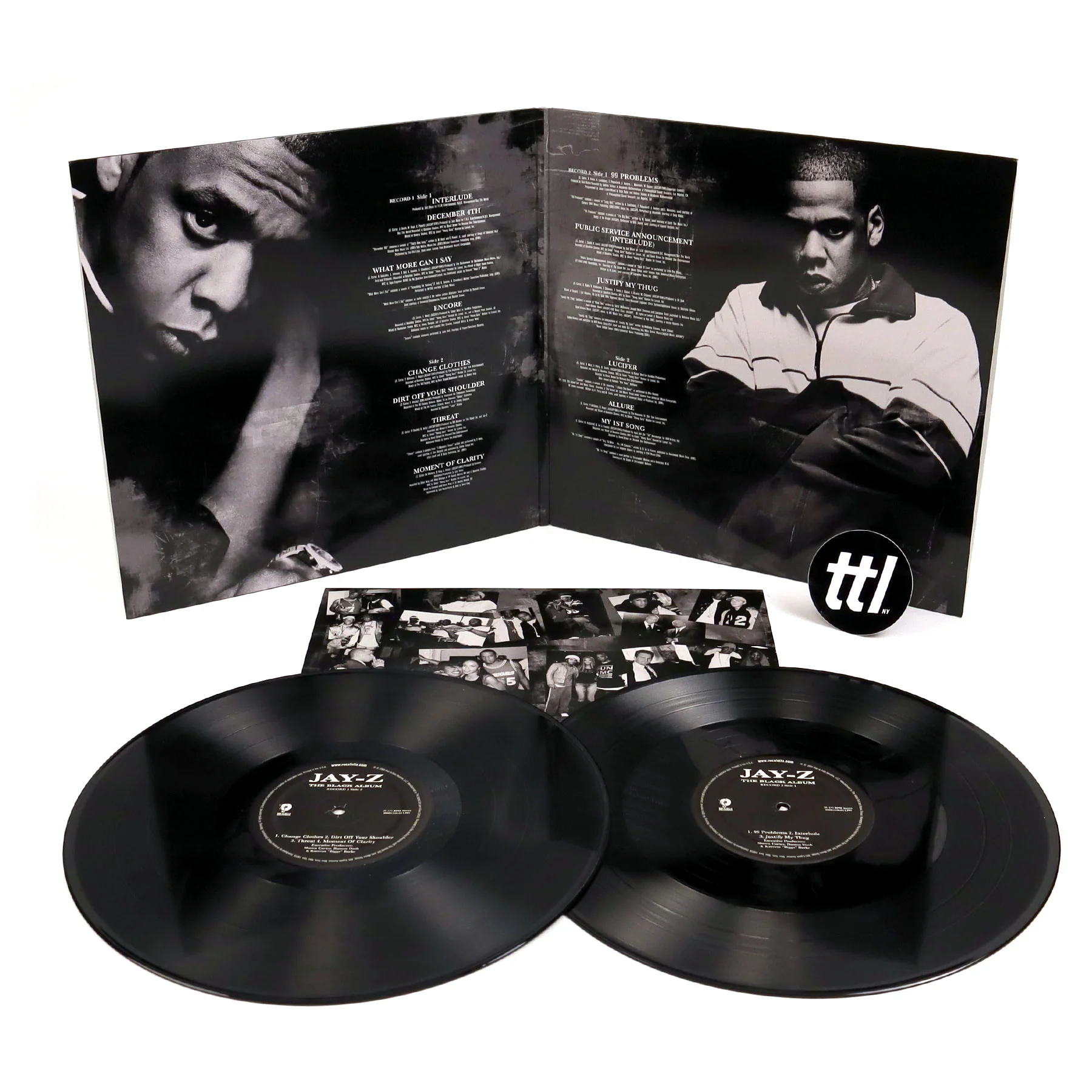 Jay-Z: The Black Album Vinyl 2LP - Image 2