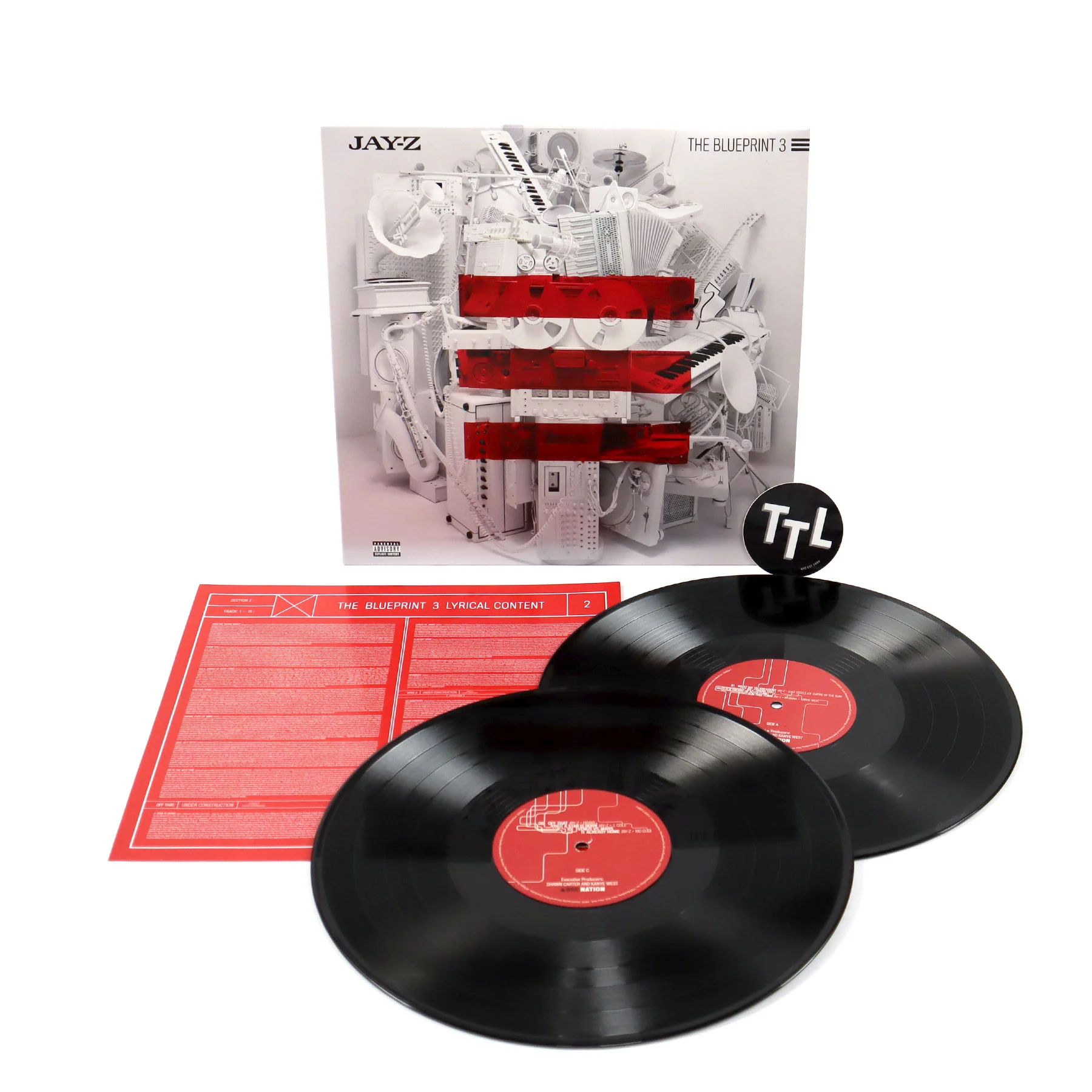 Jay-Z: The Blueprint 3 Vinyl 2LP - Image 2