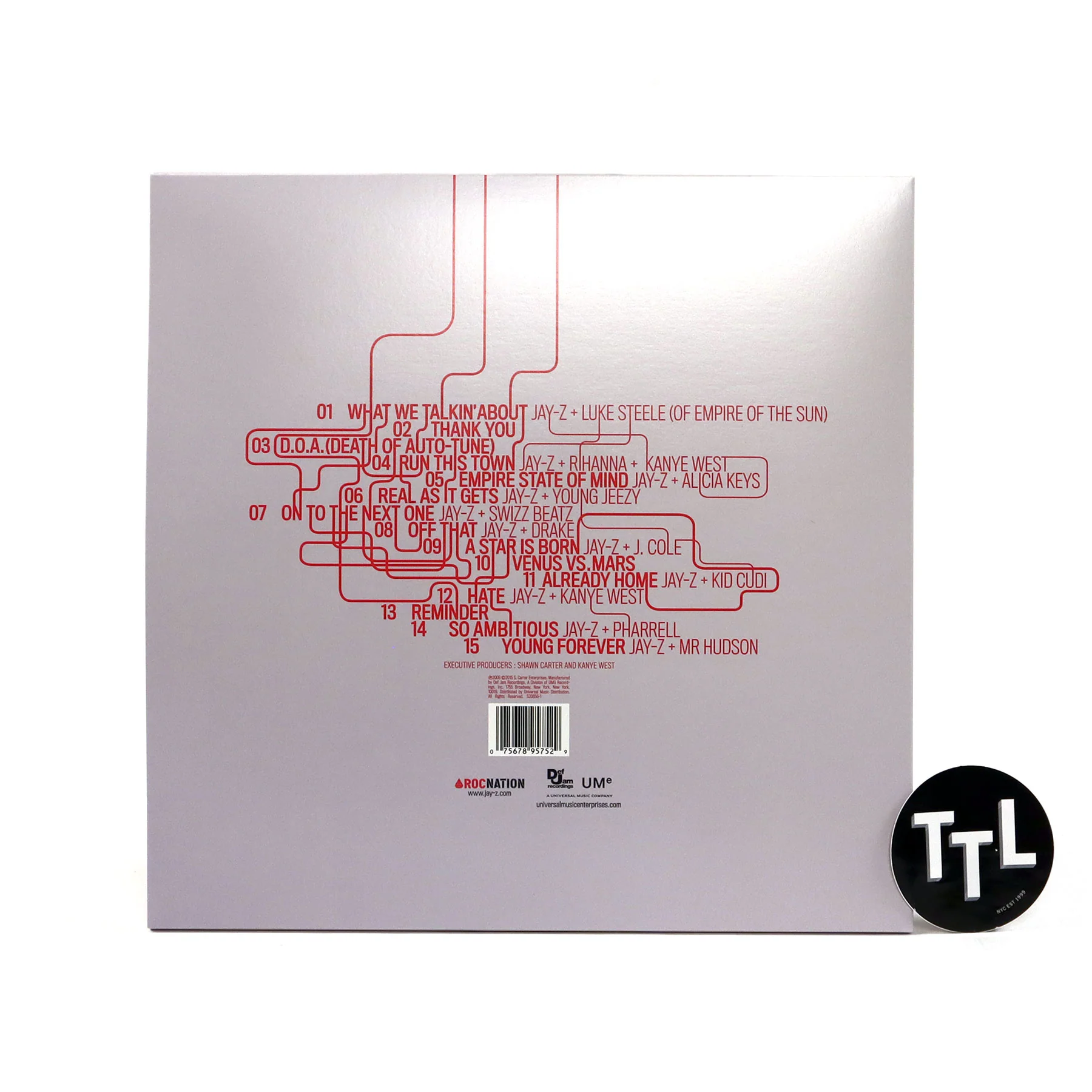 Jay-Z: The Blueprint 3 Vinyl 2LP - Image 3