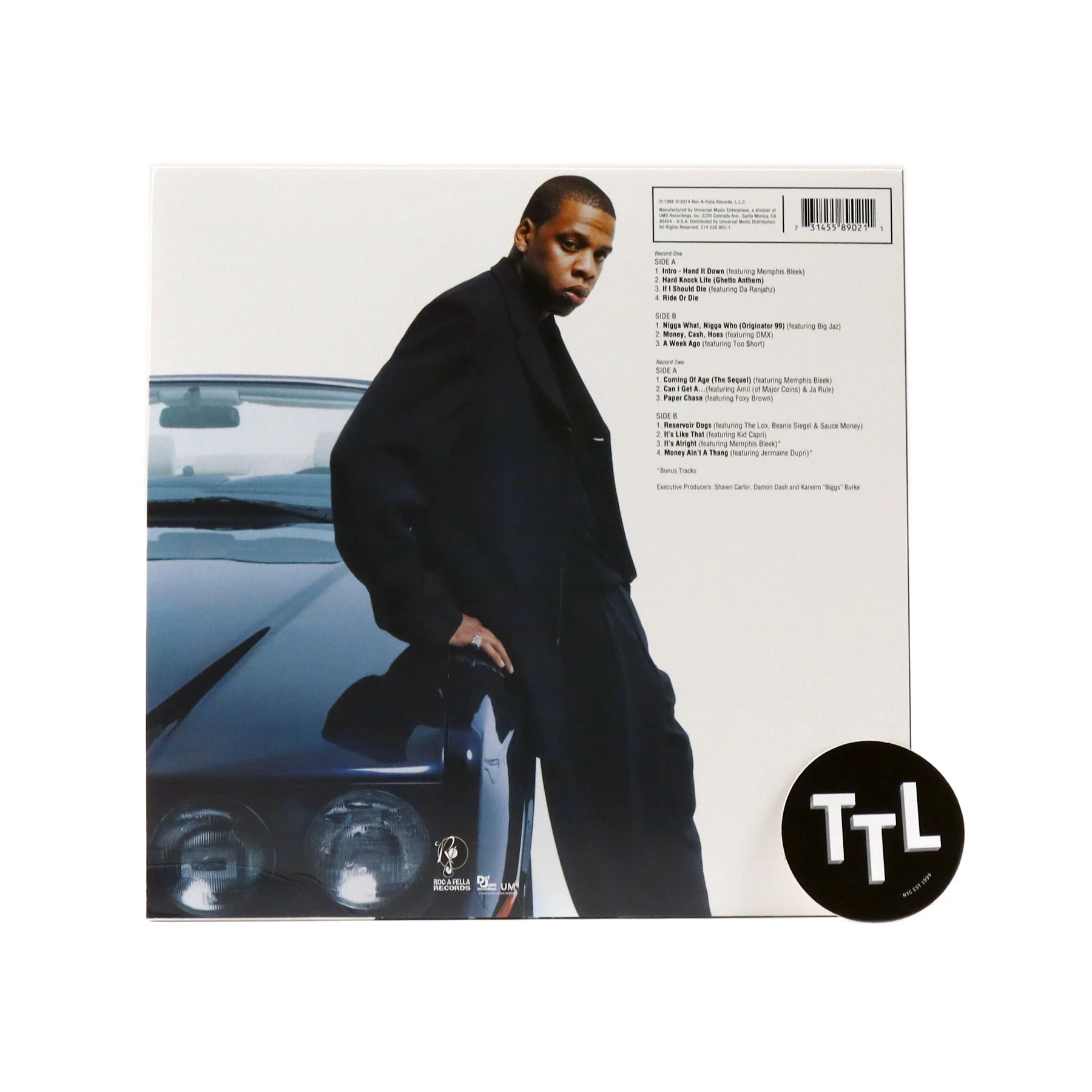 Jay-Z: Vol.2... Hard Knock Life Vinyl 2LP - Image 3