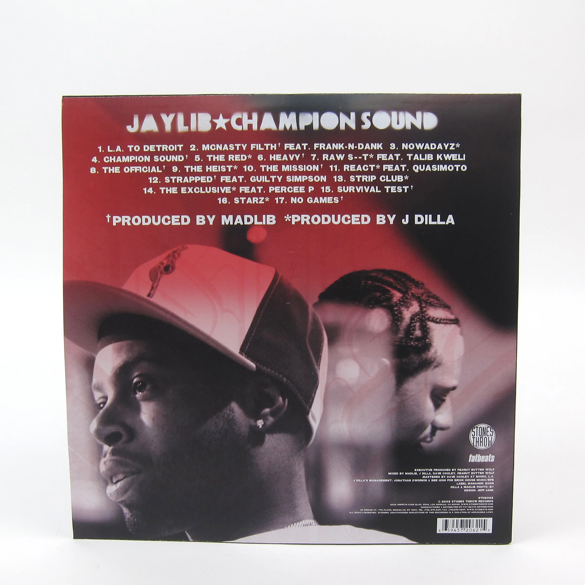 Jaylib: Champion Sound (J Dilla + Madlib) Vinyl 2LP - Image 3