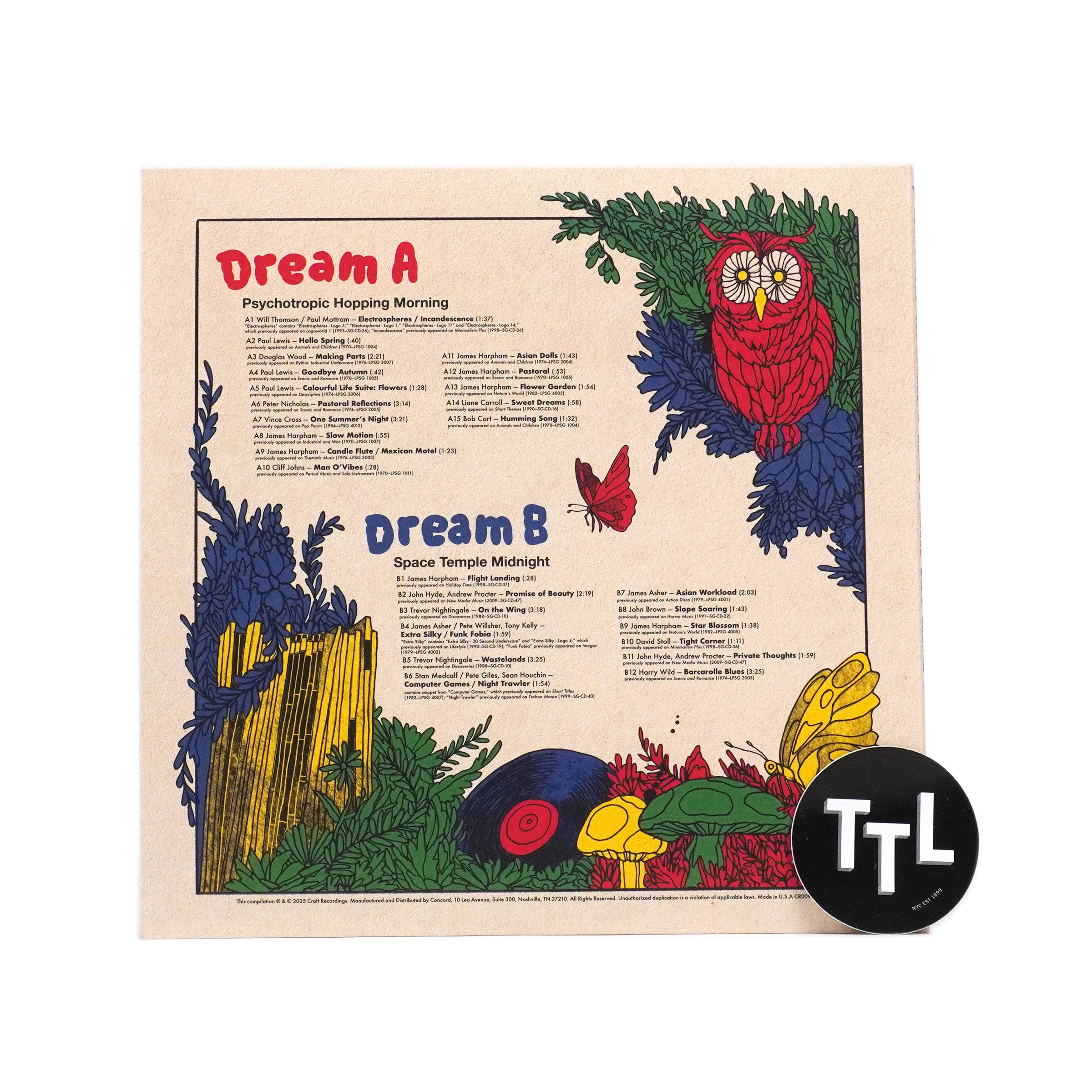 Jazz Dispensary: Dream A Dream With Studio G (Colored Vinyl) Vinyl LP - Image 3