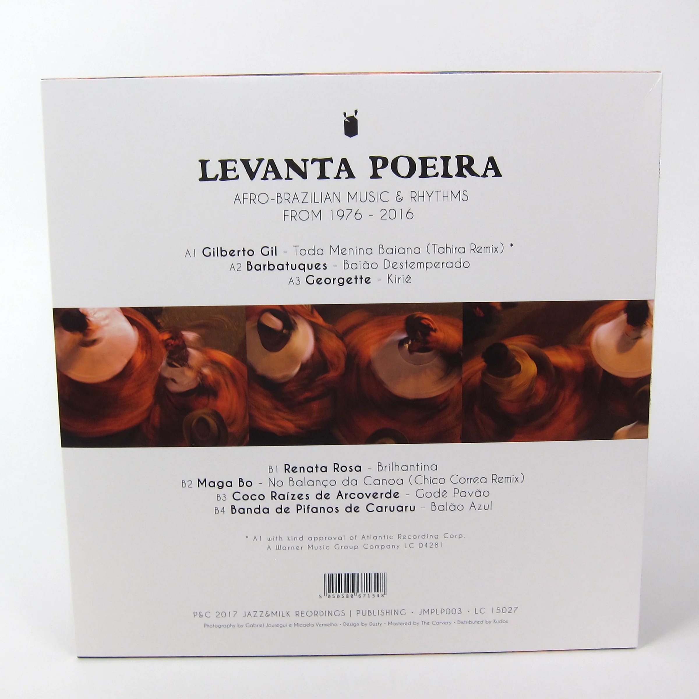 Jazz&Milk Recordings: Levanta Poeira - Afro-Brazilian Music 1976-2016 Vinyl LP - Image 2