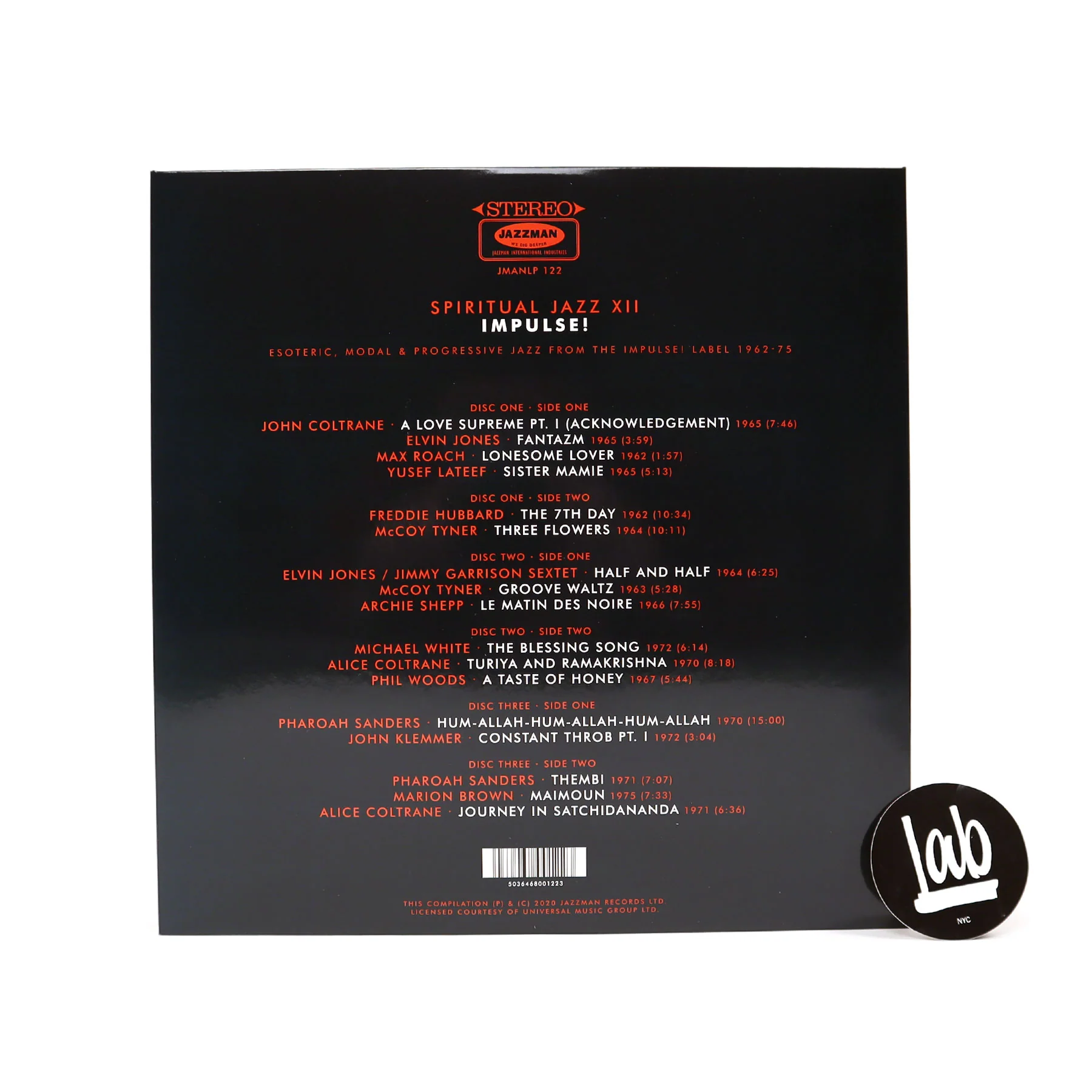 Jazzman: Spiritual Jazz Vol.XII - Impulse! Vinyl 3LP - Image 3