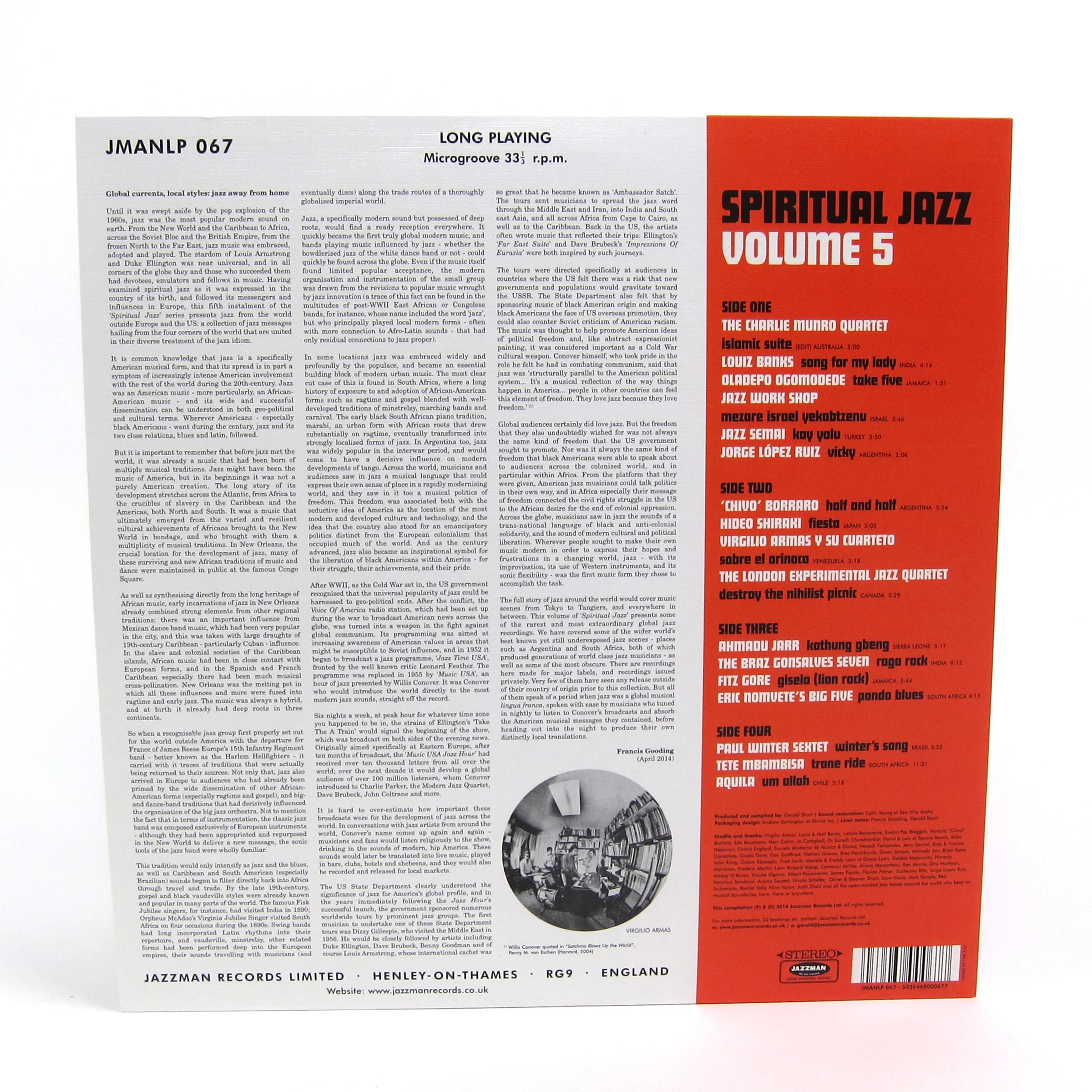 Jazzman: Spiritual Jazz Vol.5 - Esoteric, Modal And Deep Jazz From Around The World 1961-79 Vinyl 2LP - Image 3