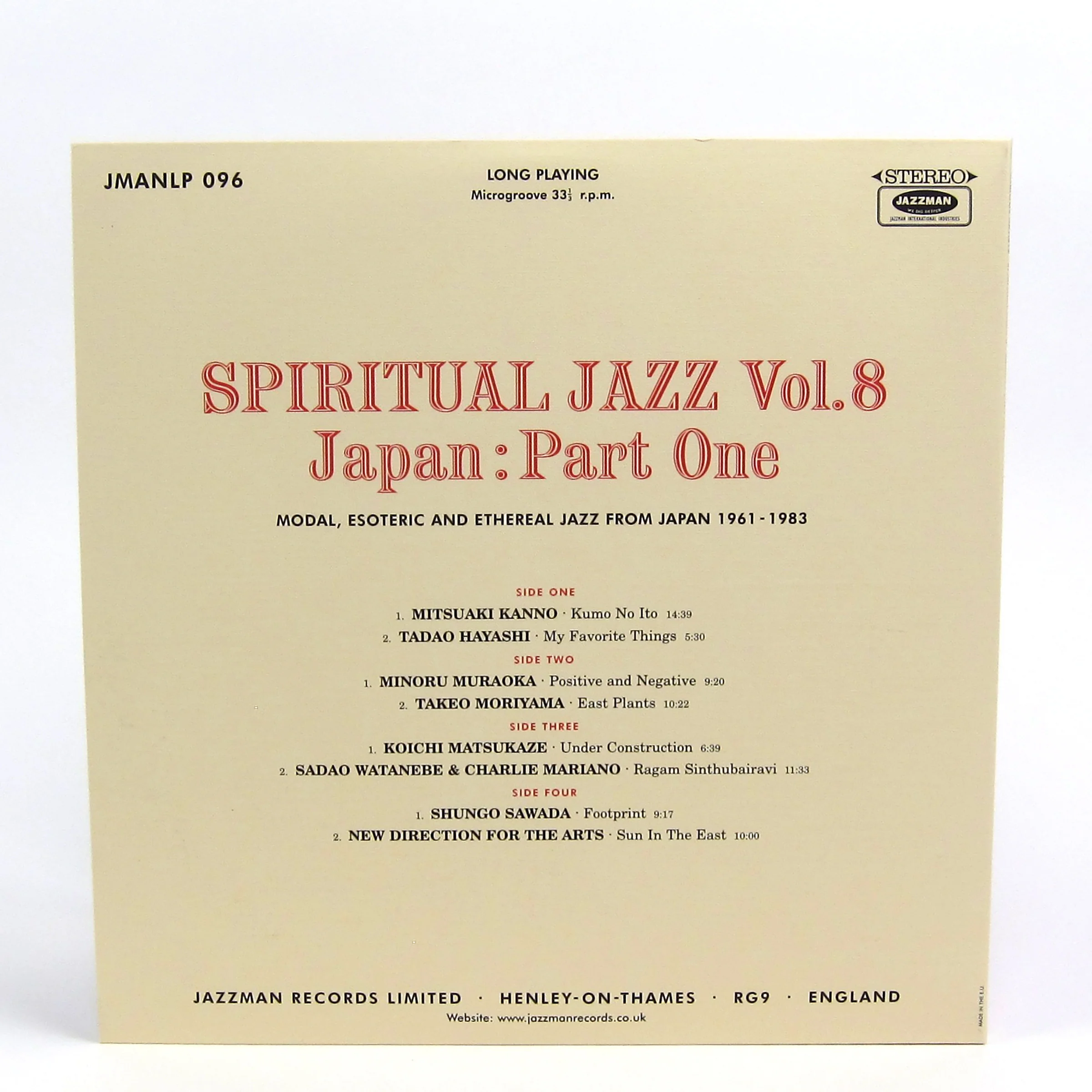 Jazzman: Spiritual Jazz Vol.8 Japan - Part One Vinyl 2LP - Image 3