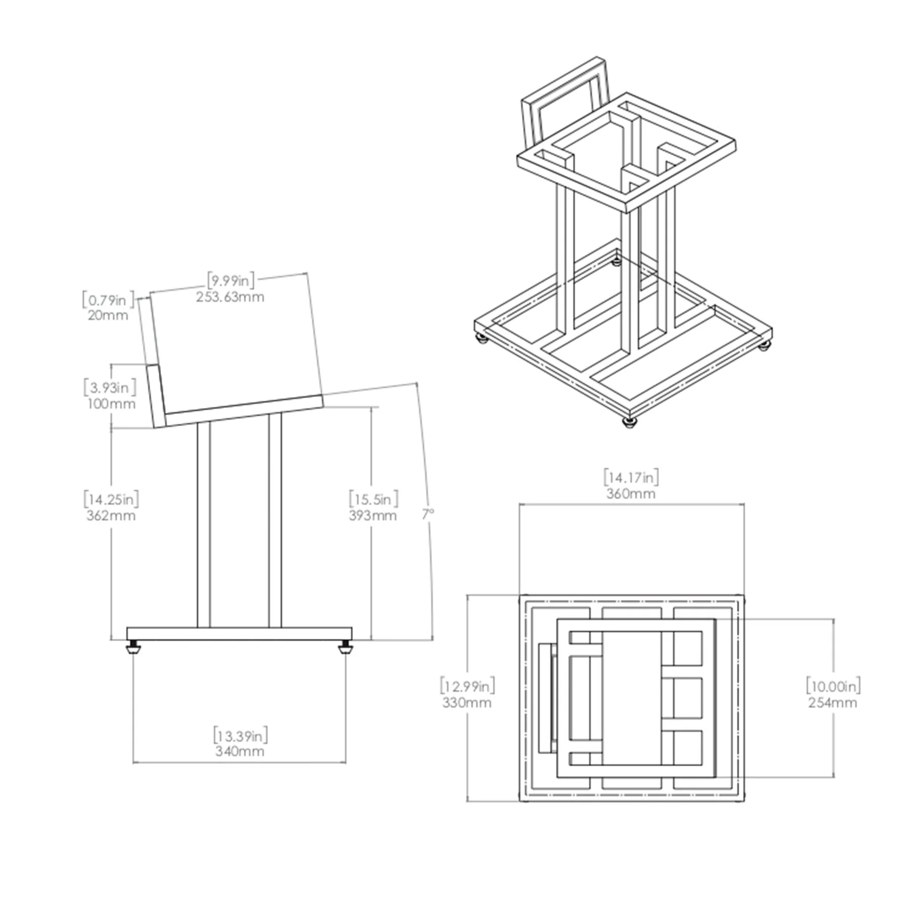 JBL: JS-80 Speaker Stands for L82 - Pair - Image 3
