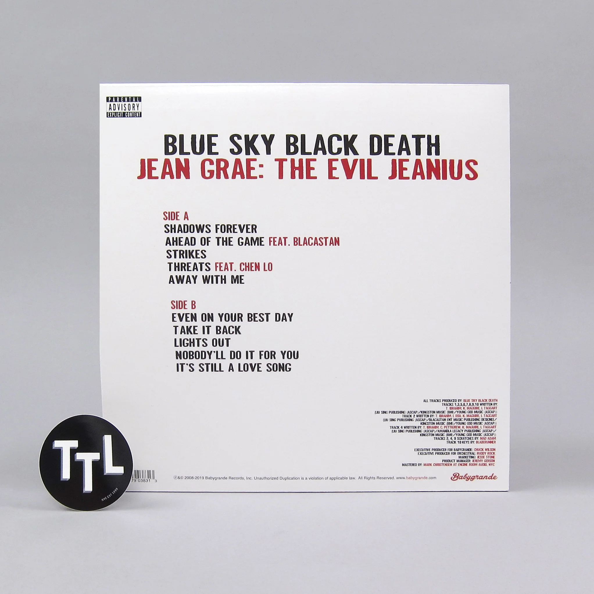 Jean Grae: The Evil Jeanius (Colored Vinyl) Vinyl LP - Turntable Lab Exclusive - Image 2