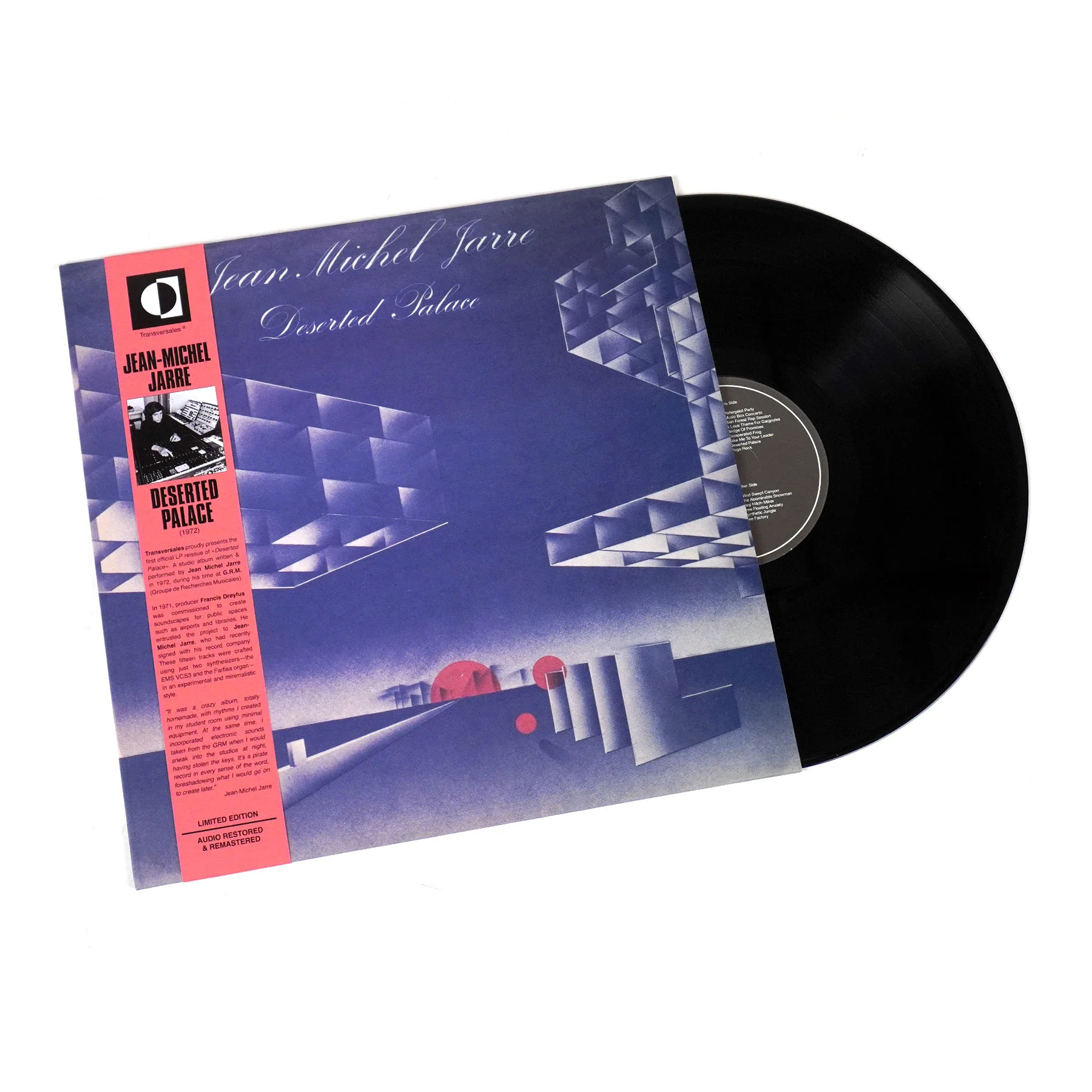 Jean-Michel Jarre: Deserted Palace Vinyl LP