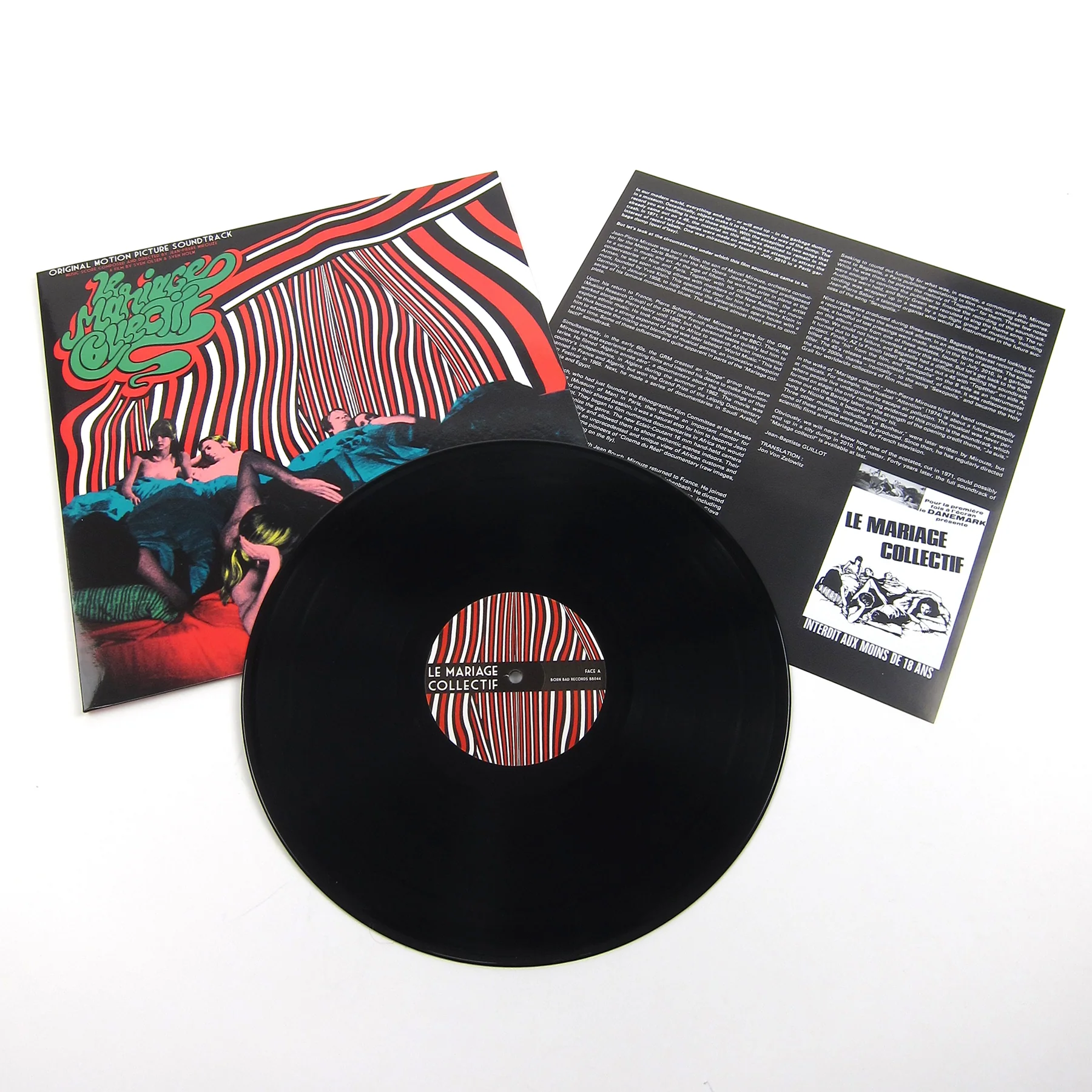 Jean-Pierre Mirouze: Le Mariage Collectif Soundtrack Vinyl LP - Image 2