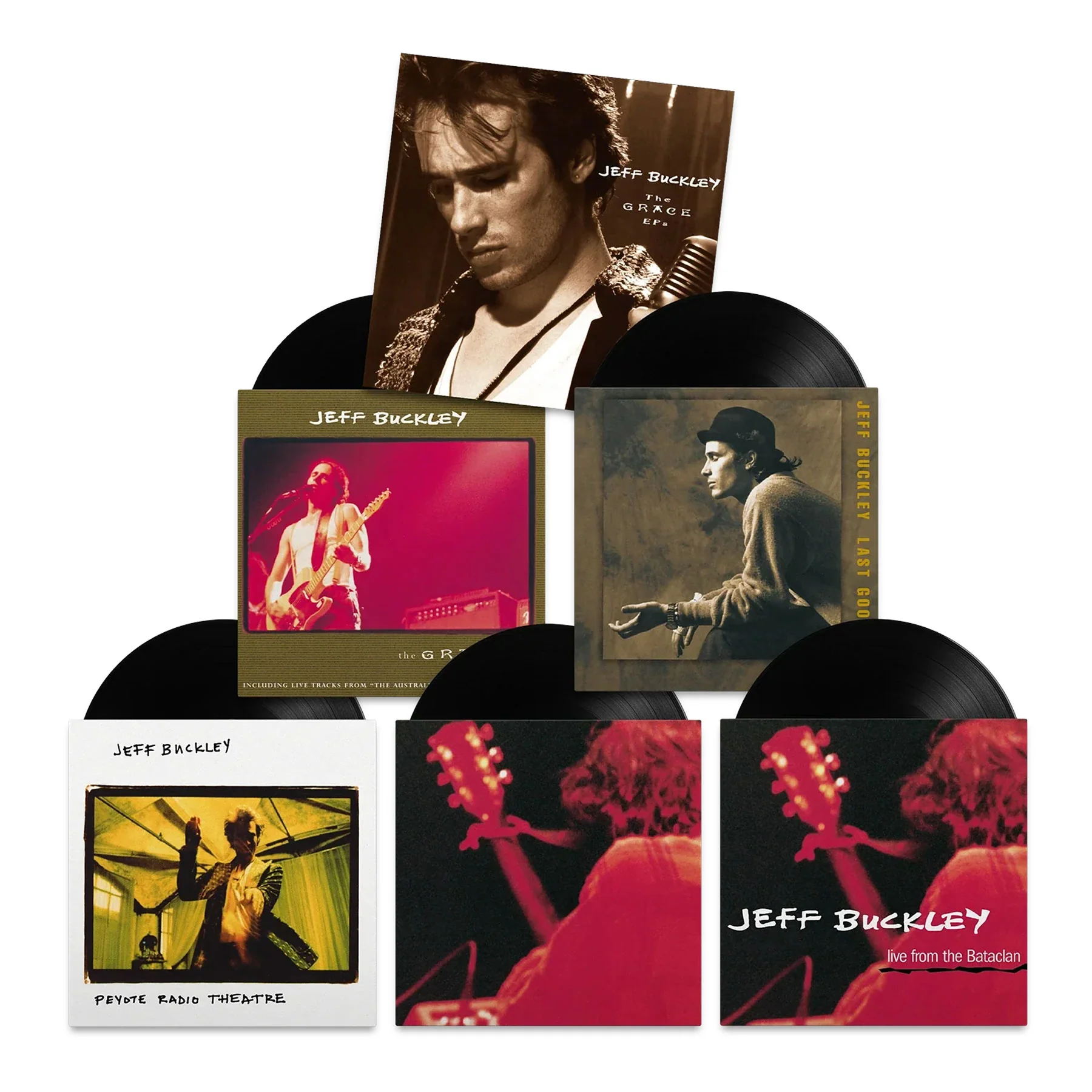 Jeff Buckley: Grace EP's (Import) Vinyl 5LP Boxset - Image 2
