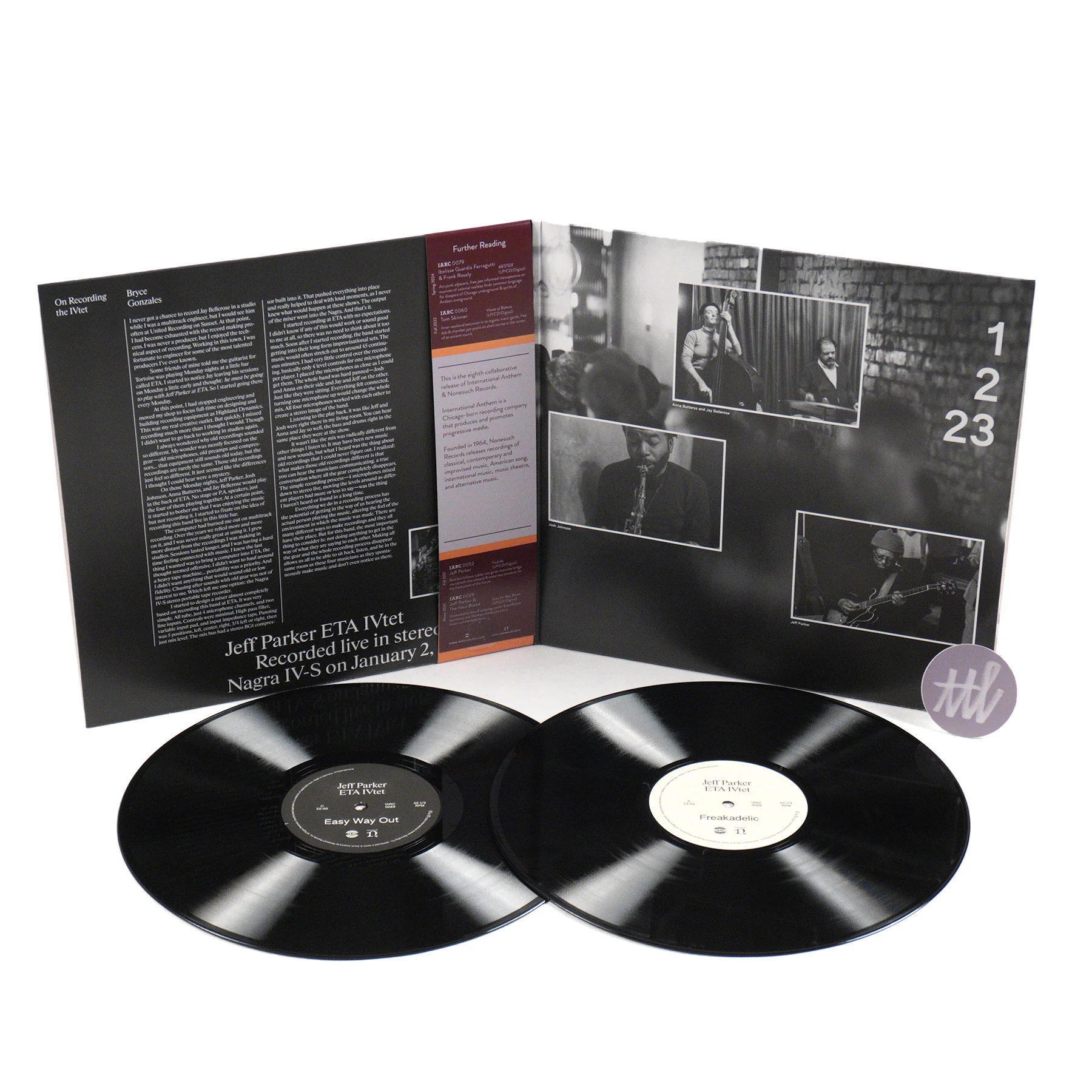Jeff Parker & ETA IVtet: The Way Out Of Easy Vinyl 2LP - Image 2