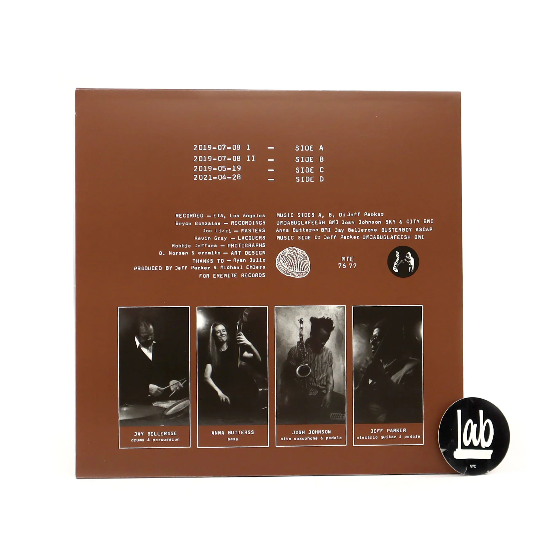 Jeff Parker: Mondays At The Enfield Tennis Academy Vinyl 2LP - Image 3