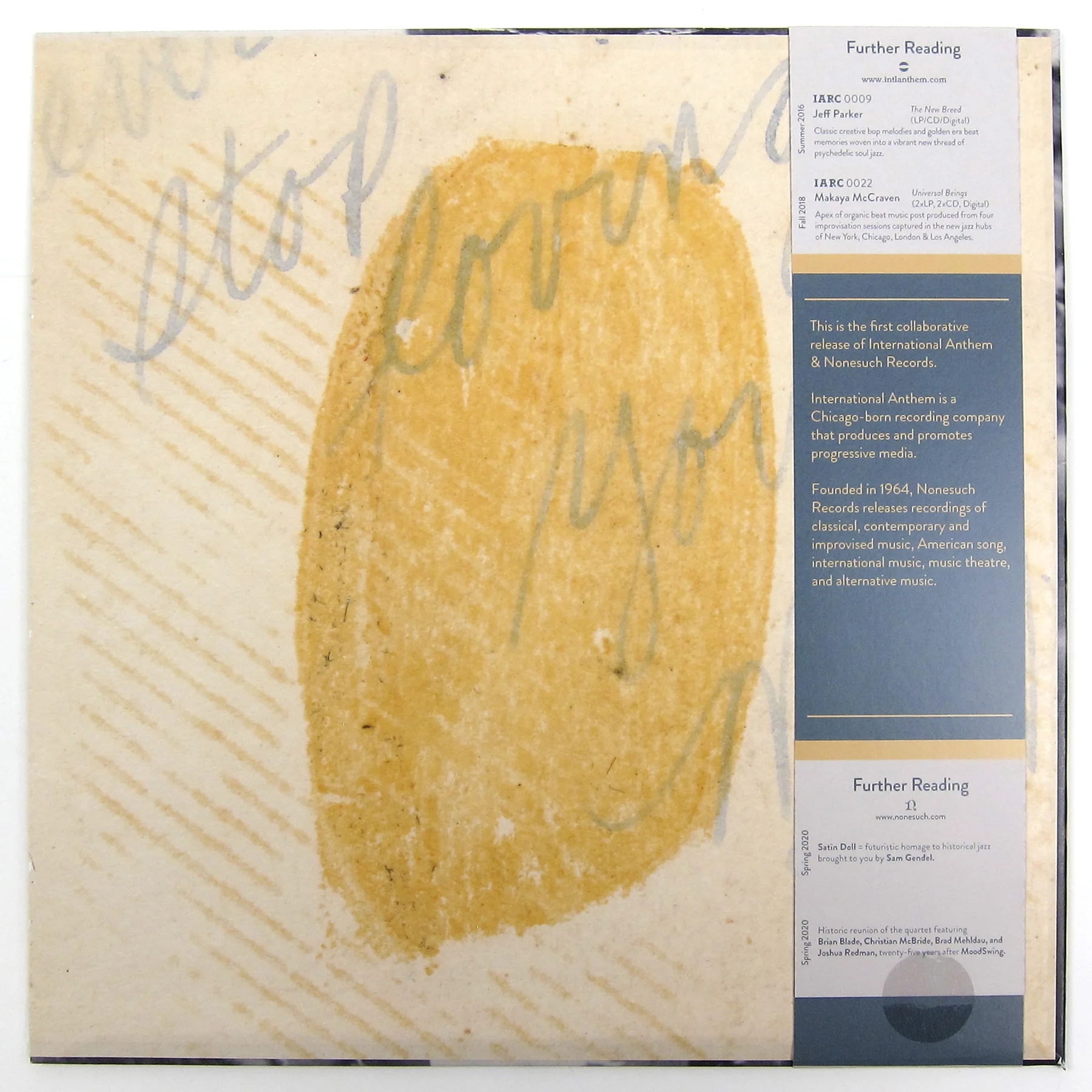 Jeff Parker: Suite For Max Brown Vinyl LP - Image 3