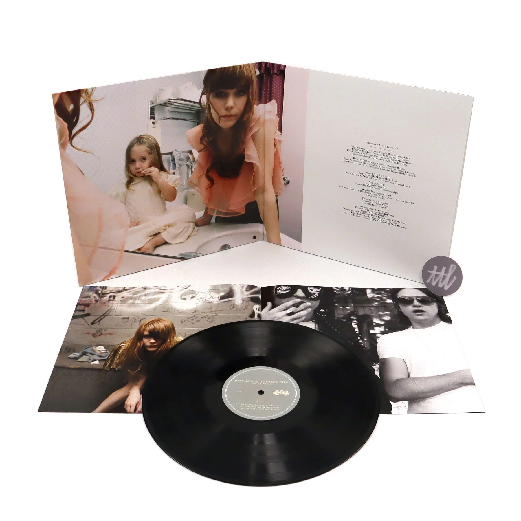 Jenny Lewis & The Watson Twins: Rabbit Fur Coat (180g) Vinyl LP - Image 2