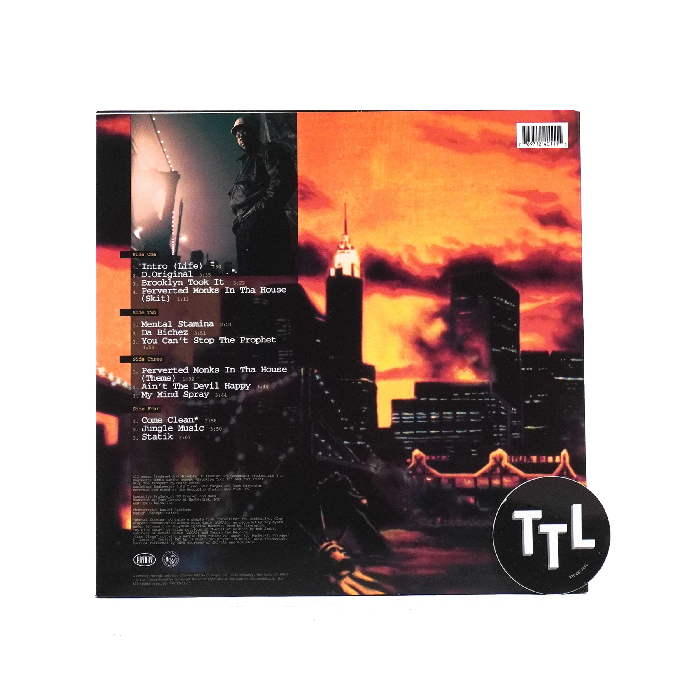 Jeru The Damaja: The Sun Rises In The East Vinyl 2LP - Image 3