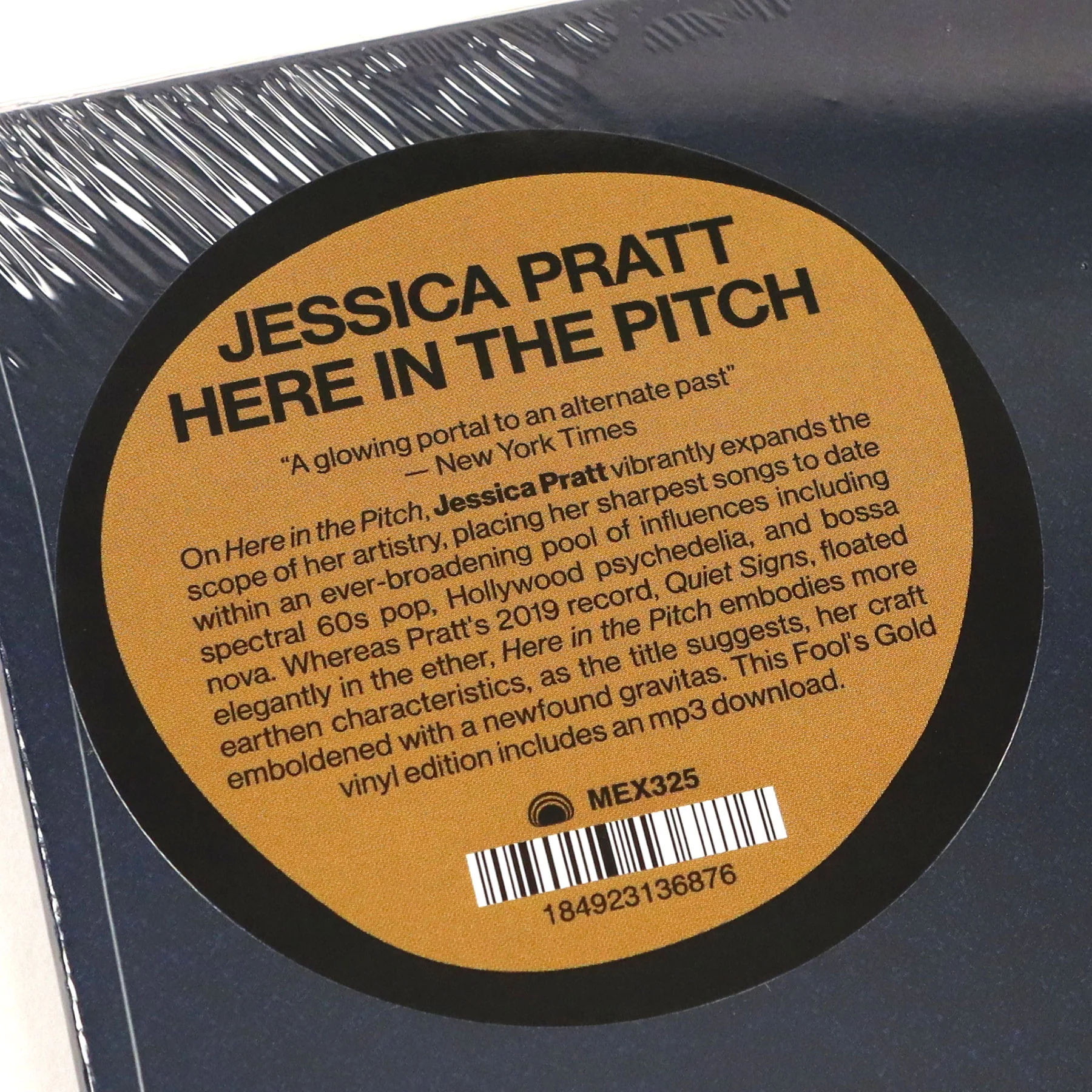 Jessica Pratt: Here In The Pitch (Indie Exclusive Gold Colored Vinyl) Vinyl LP - Image 4