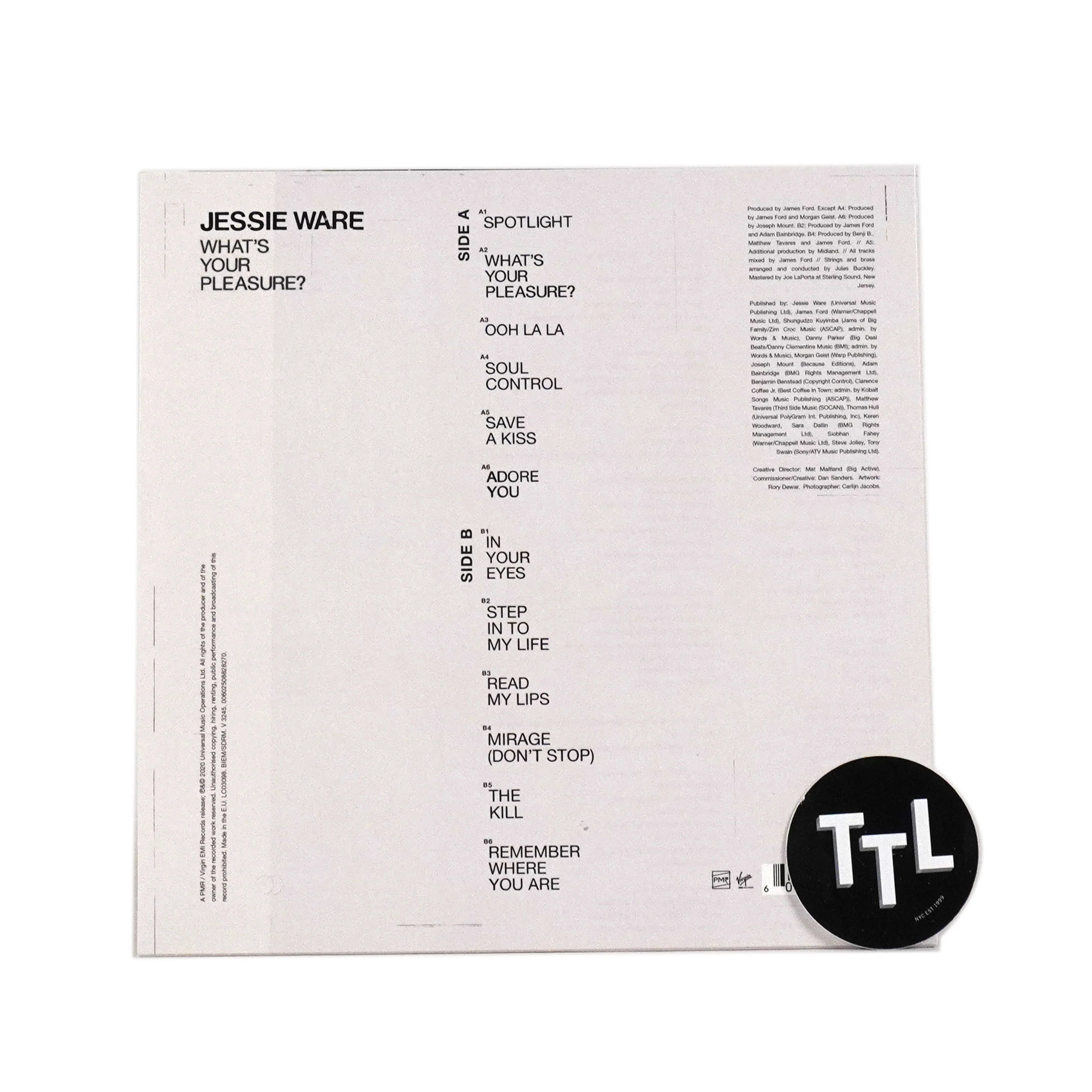Jessie Ware: What's Your Pleasure? Vinyl LP - Image 3
