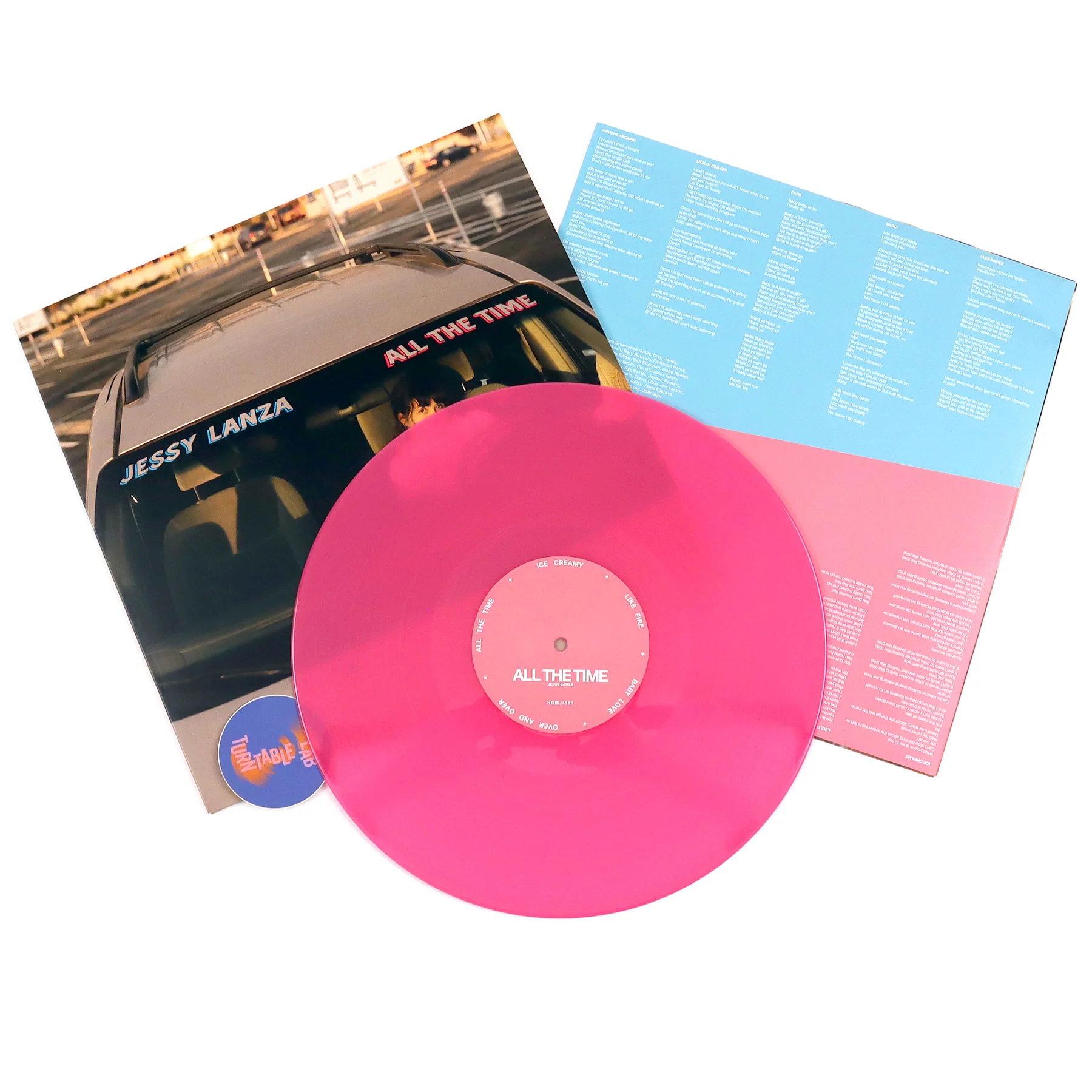 Jessy Lanza: All The Time (Indie Exclusive Pink Colored Vinyl) Vinyl LP - Image 2