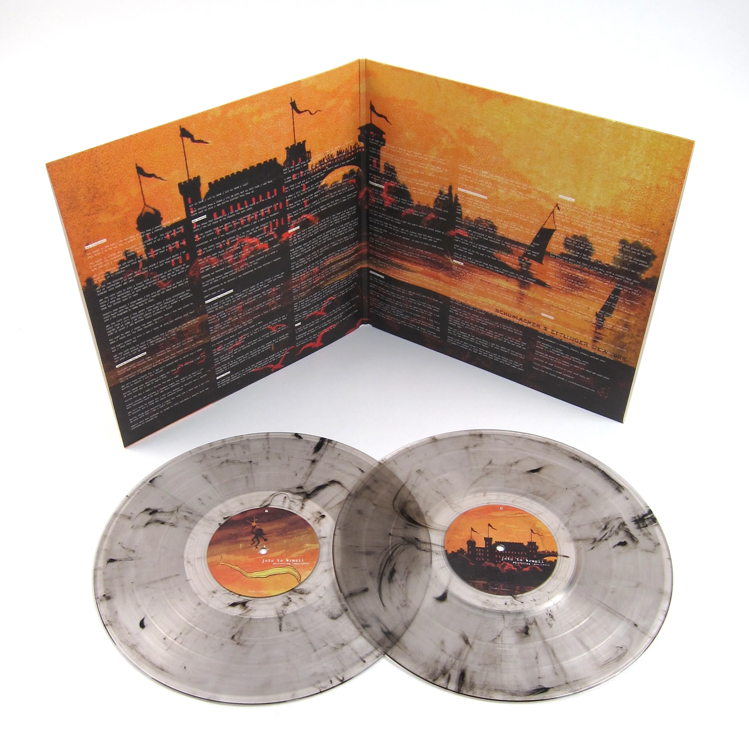 Jets To Brazil: Perfecting Loneliness (Clear / Black Colored Vinyl) Vinyl 2LP - Image 2