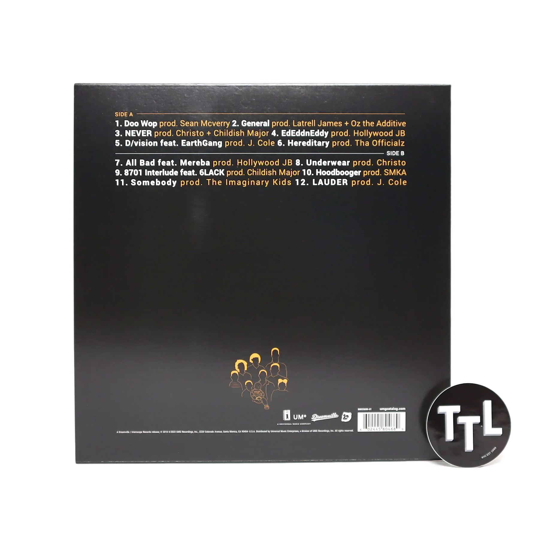 JID: The Never Story Vinyl LP - Image 2