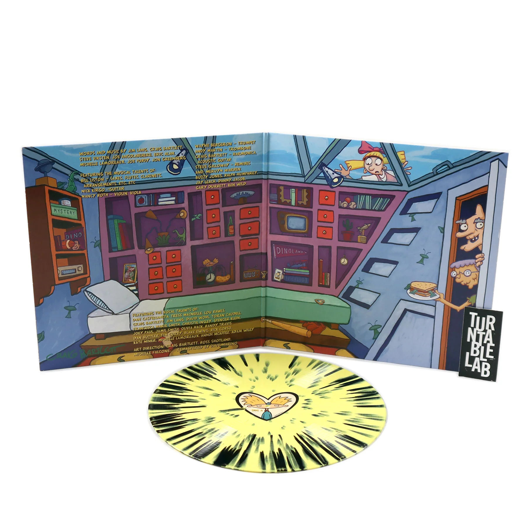 Jim Lang: Hey Arnold! The Music Vol.1 (Splatter Colored Vinyl) Vinyl LP - Image 2
