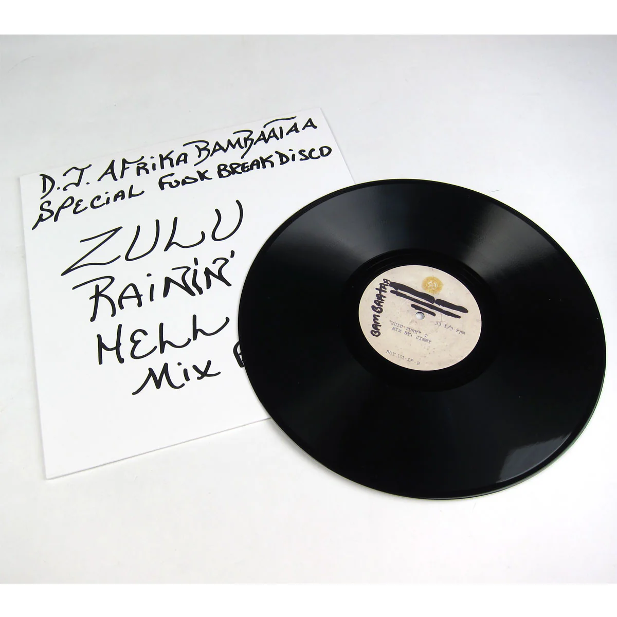 Jimmy Jim: Zulu Rainin' Hell Mix (Renegades Of Rhythm) Vinyl LP - Image 2