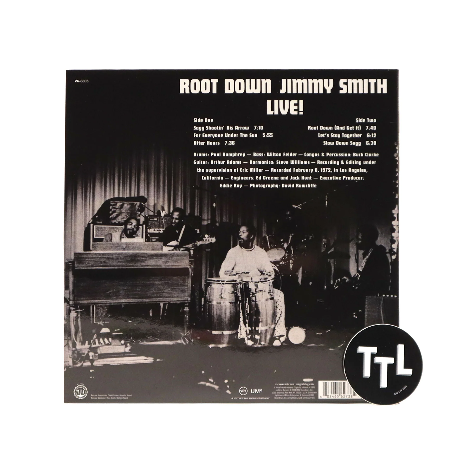 Jimmy Smith: Root Down (Acoustic Sounds 180g) Vinyl LP - Image 3