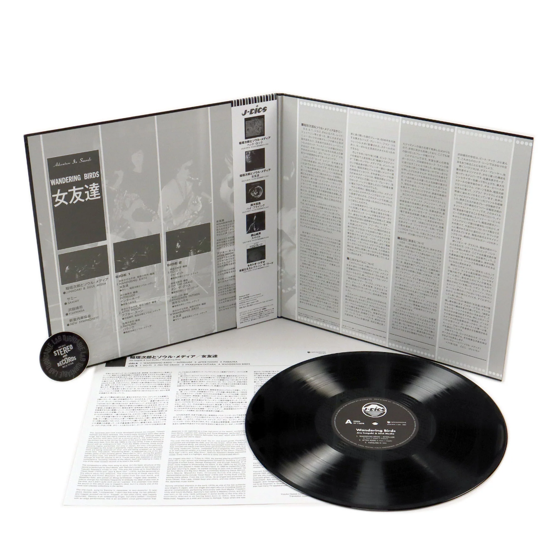 Jiro Inagaki: Wandering Birds (Japan Import) Vinyl LP - Image 2