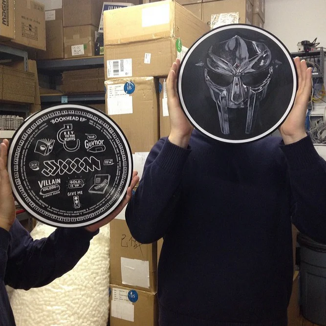 JJ Doom: Bookhead EP (Picture Disc, Free MP3) Vinyl LP - Image 2