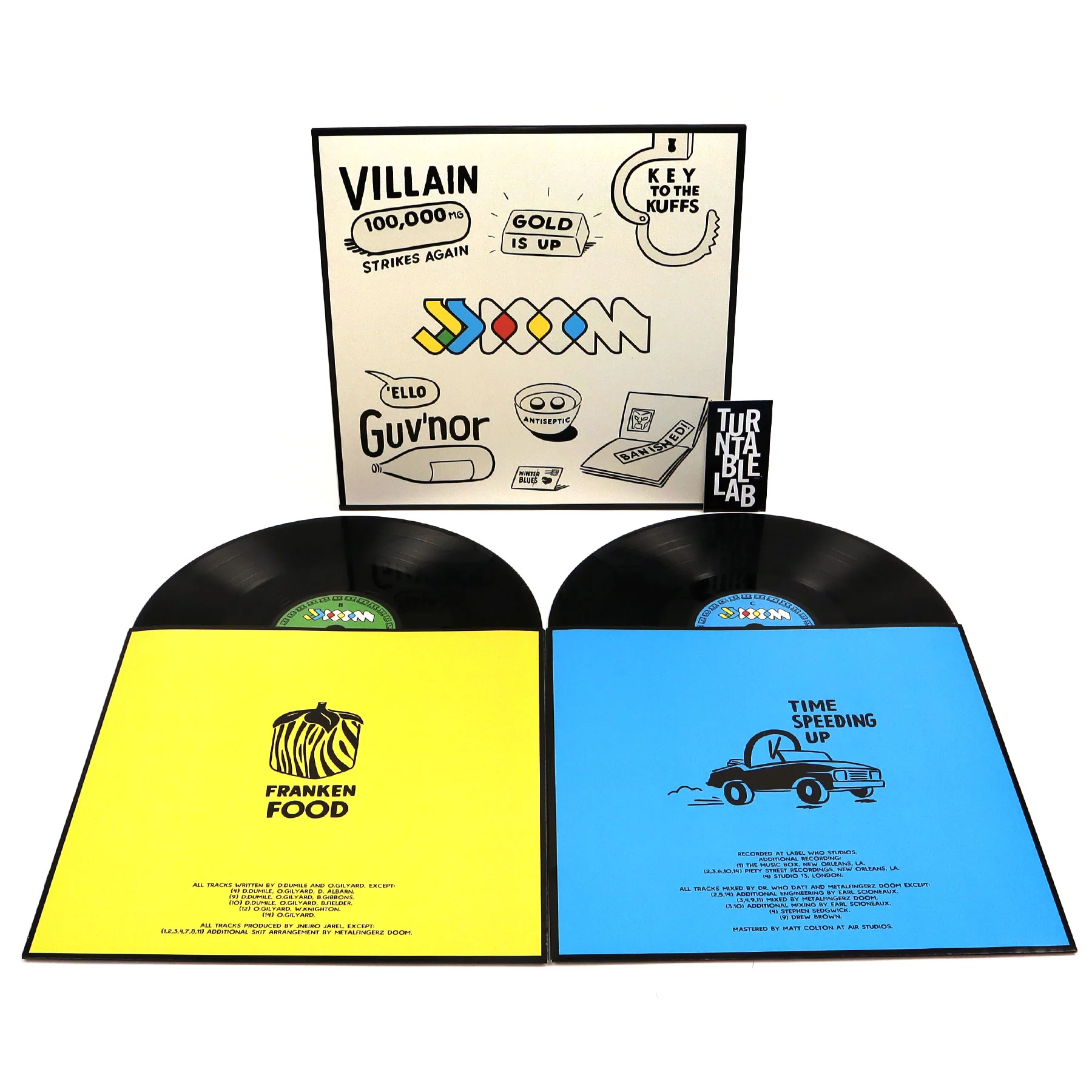 JJ DOOM: Key To The Kuffs (MF Doom, Jneiro Jarel) Vinyl 2LP - Image 2