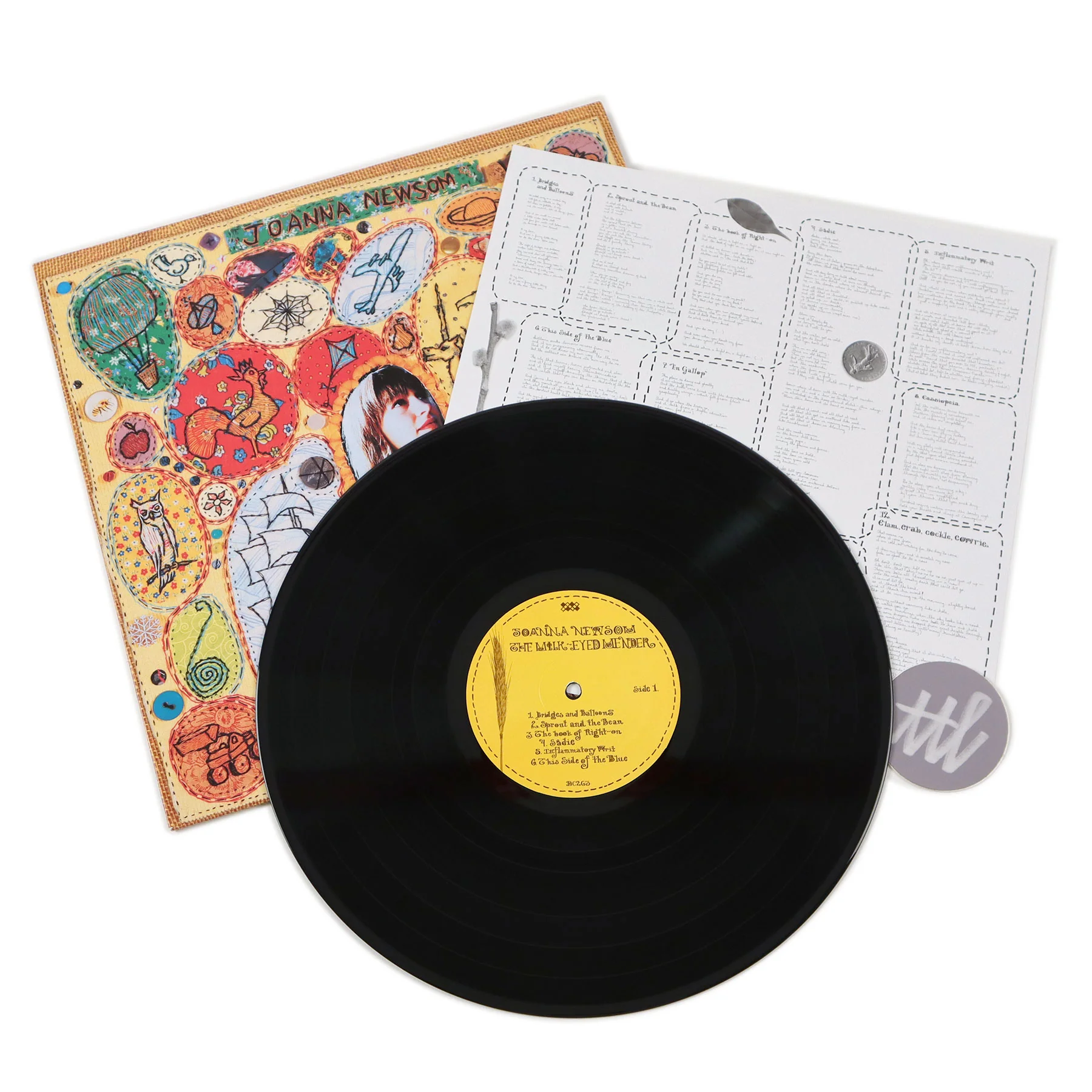 Joanna Newsom: The Milk-Eyed Mender Vinyl LP - Image 2