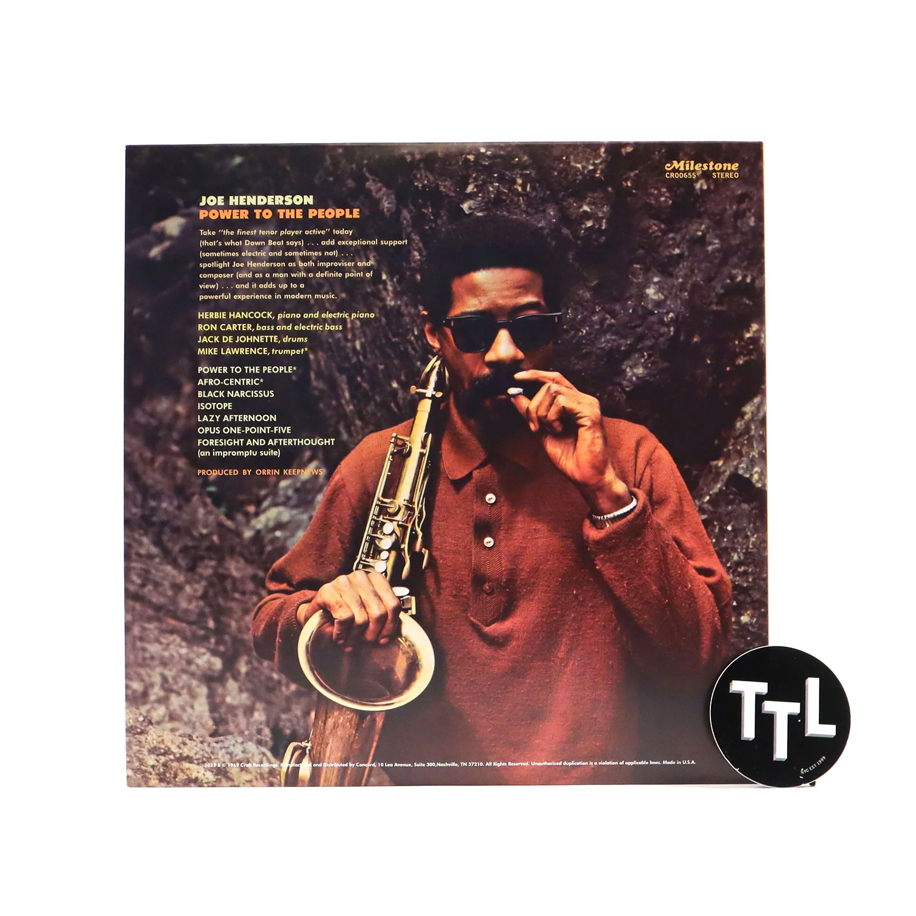 Joe Henderson: Power To The People (180g, Jazz Dispensary Top Shelf) Vinyl LP - Image 3