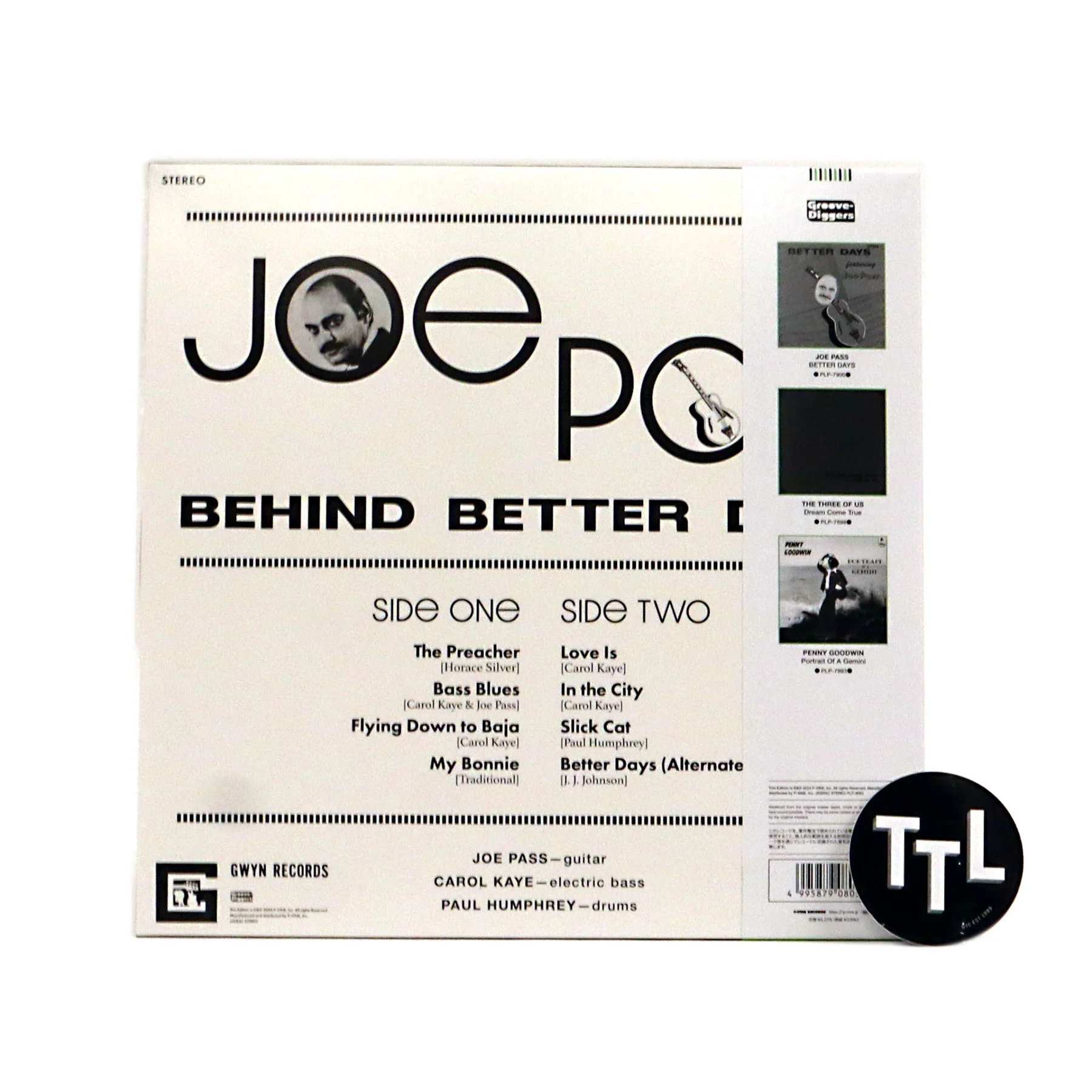 Joe Pass: Behind Better Days (Japan Import) Vinyl LP - Image 2