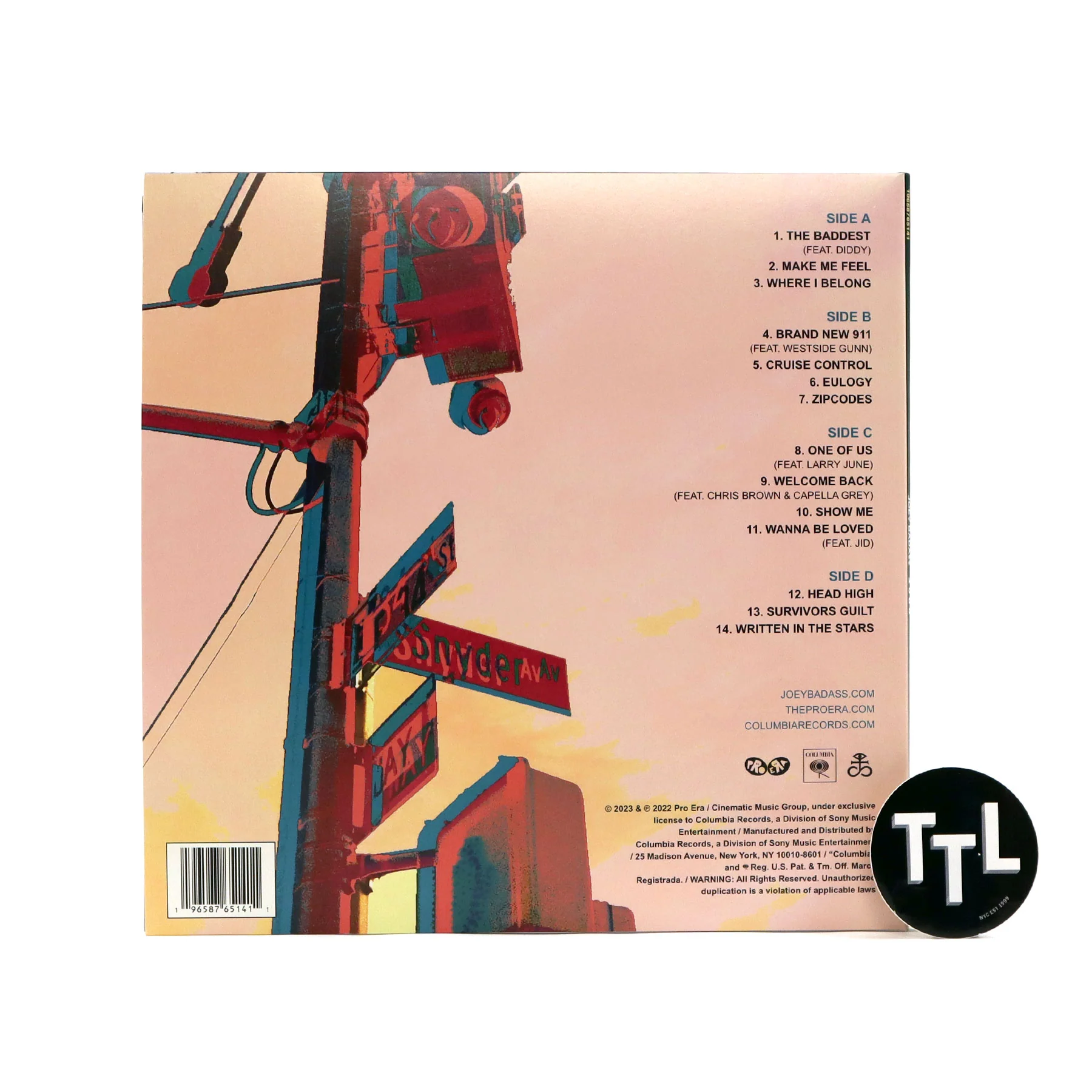 Joey Bada$$: 2000 Vinyl 2LP - Image 3