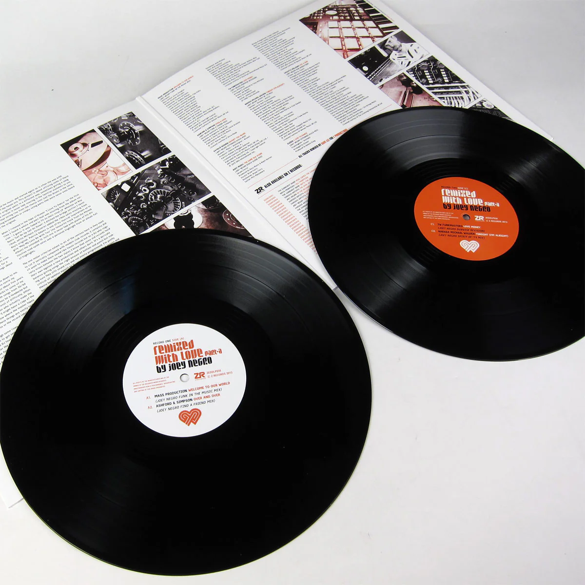 Joey Negro: Remixed With Love Part A 2LP - Image 2
