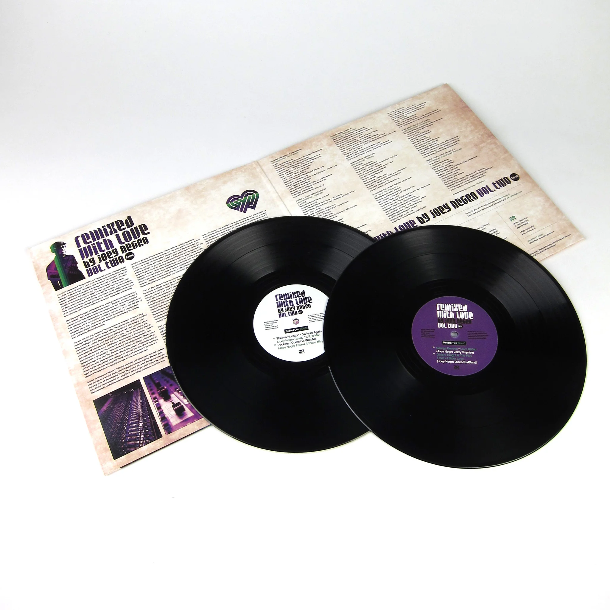 Joey Negro: Remixed With Love Vol.2 Part B Vinyl 2LP - Image 2