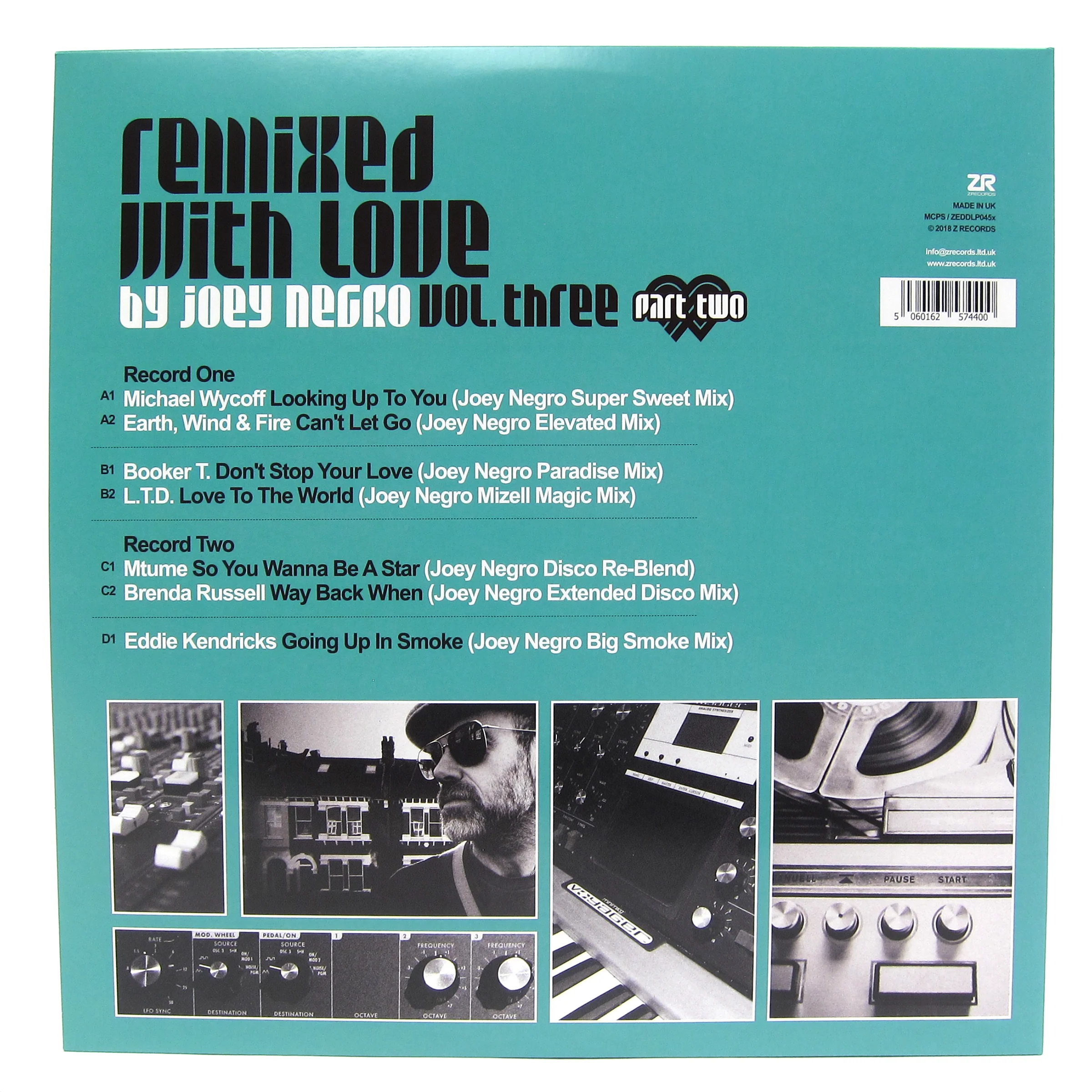 Joey Negro: Remixed With Love Vol.3 Pt.2 Vinyl 2LP - Image 3