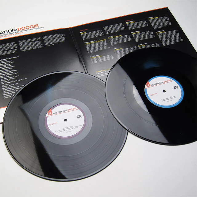 Joey Negro & Sean P: Destination Boogie (80's Boogie, Soul, & Electro Funk) 2LP - Image 2