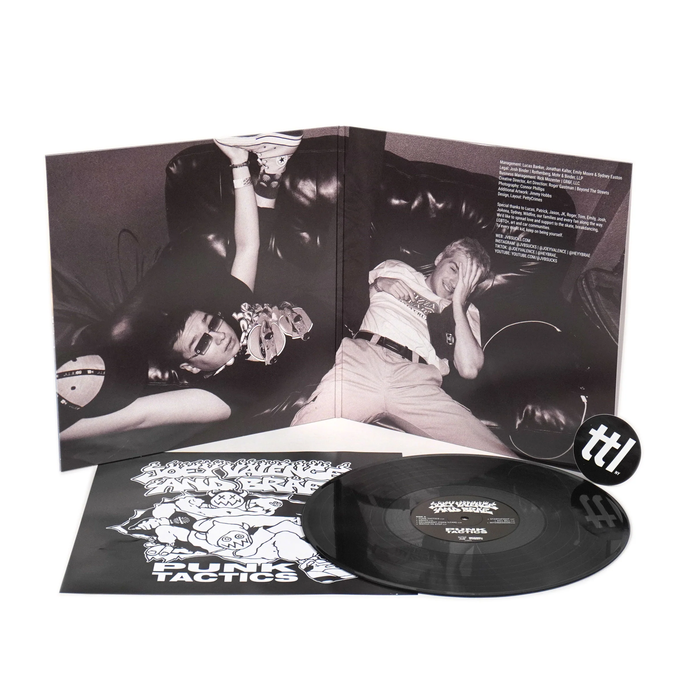 Joey Valence & Brae: Punk Tactics Vinyl LP - Image 2