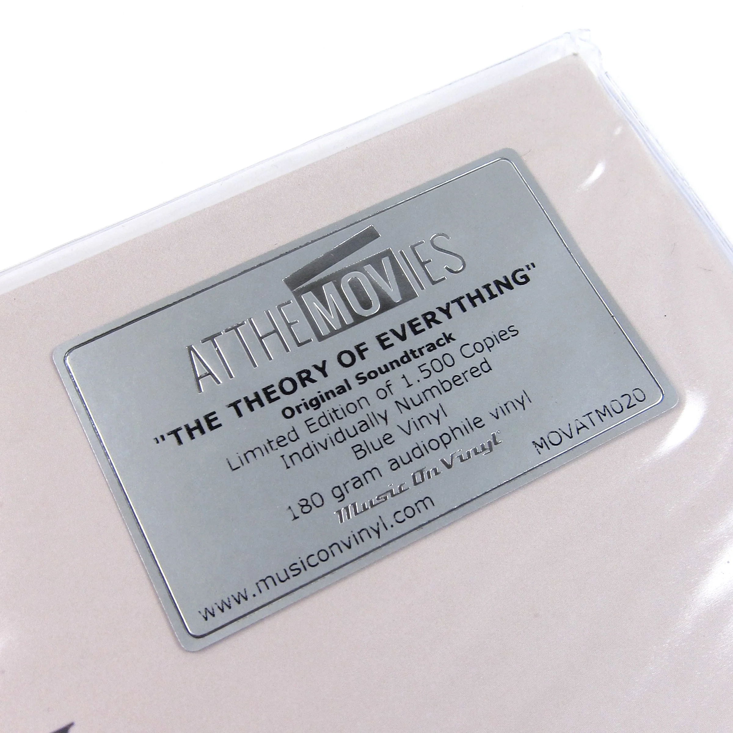 Johann Johannsson: The Theory Of Everything Soundtrack (Music On Vinyl 180g, Colored Vinyl) Vinyl 2LP - Image 5