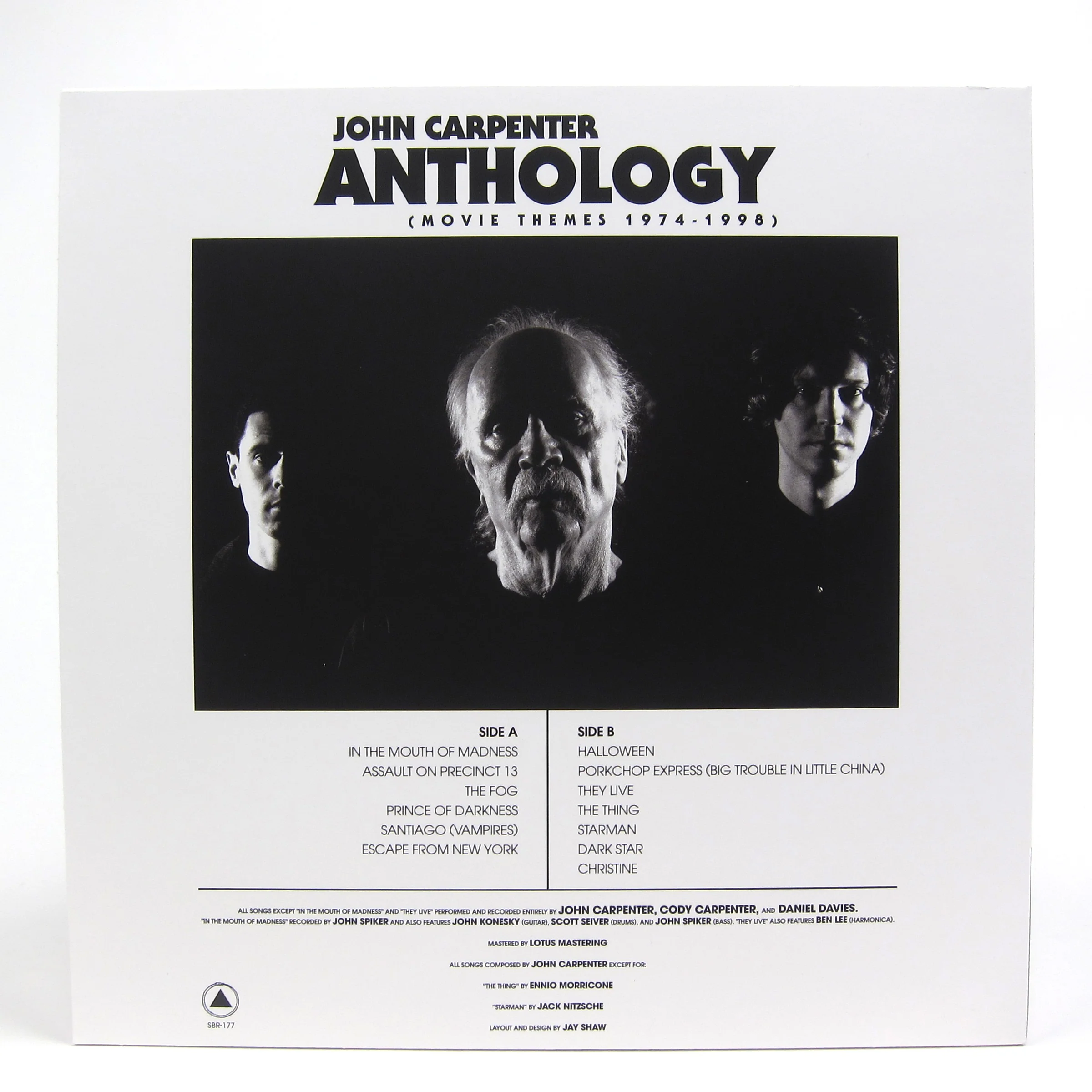 John Carpenter: Anthology - Movie Themes 1974-98 (Red&Black Starburst Colored Vinyl) Vinyl LP - Image 3