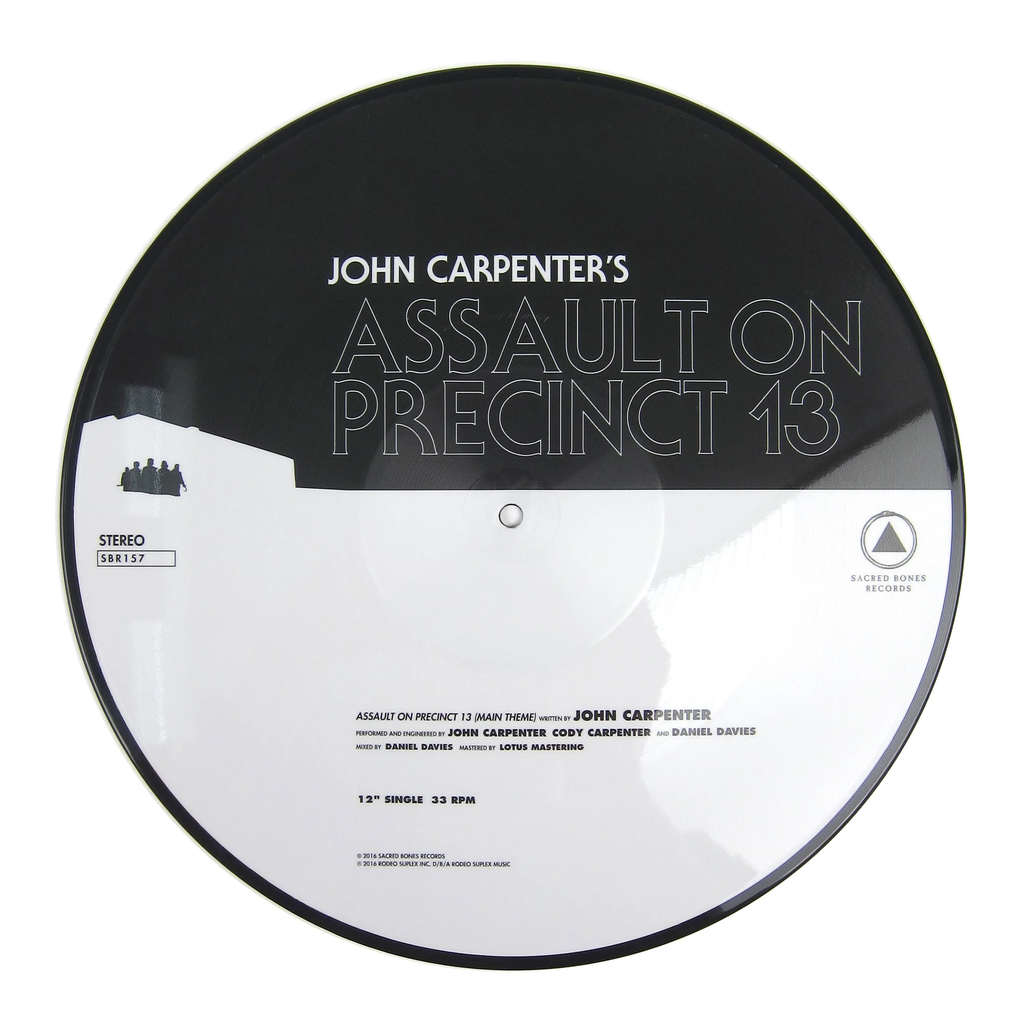 John Carpenter: Assault on Precinct 13 / The Fog (Pic Disc) Vinyl 12" - Image 3