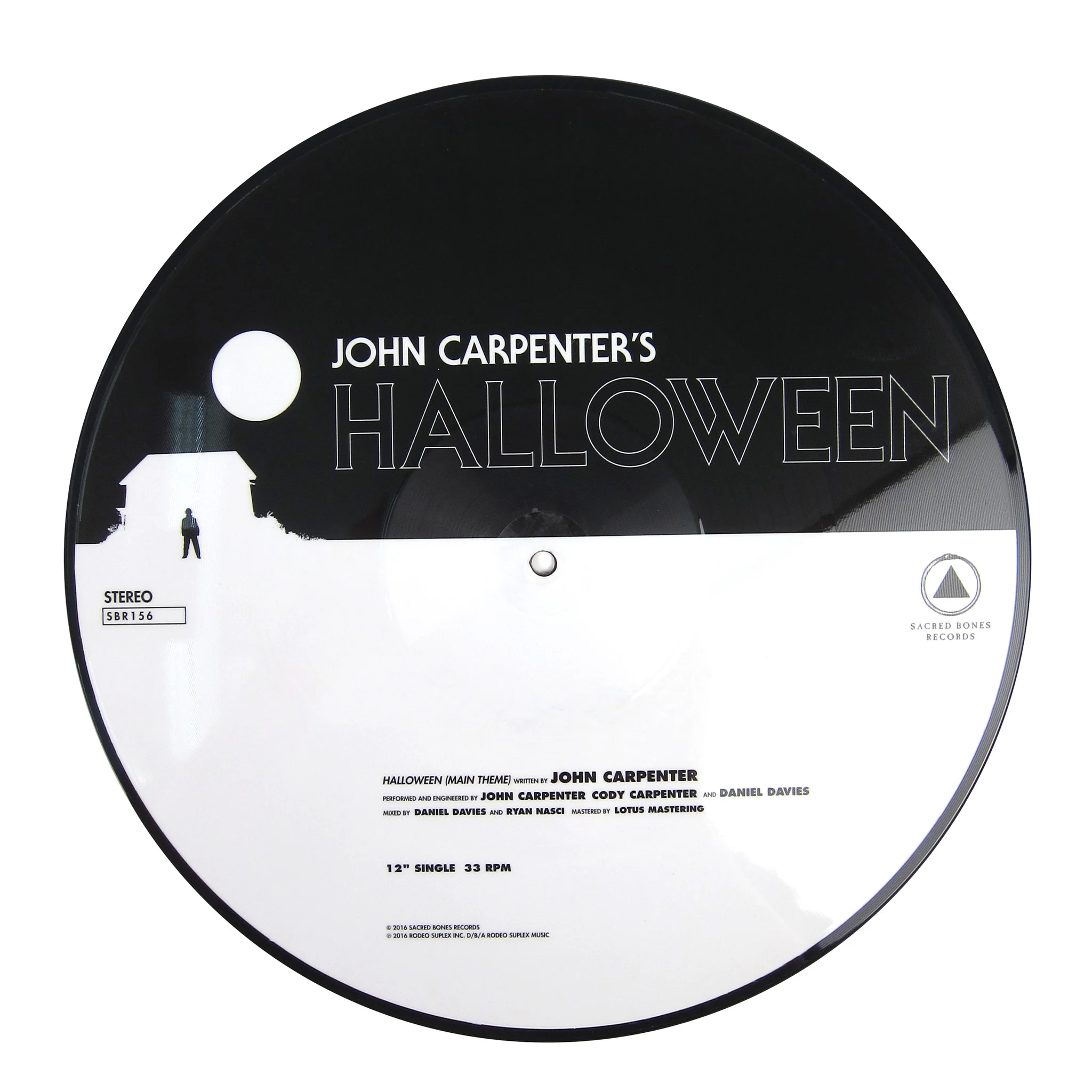 John Carpenter: Halloween / Escape From New York (Pic Disc) Vinyl 12" - Image 2
