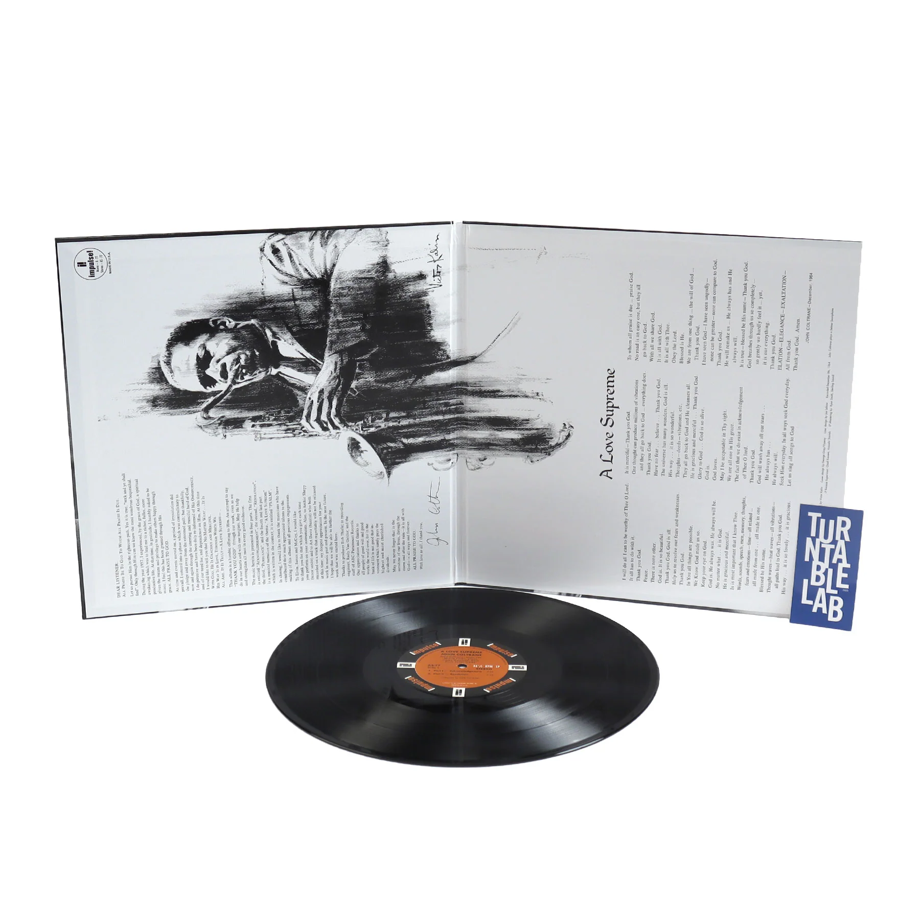 John Coltrane: A Love Supreme (Acoustic Sounds 180g) Vinyl LP - Image 2
